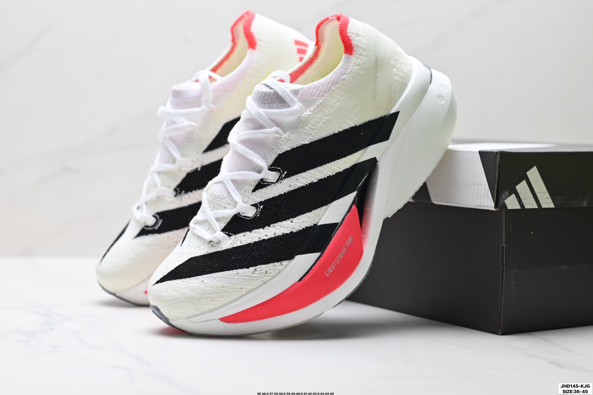 210 Adidas Adizero Prime X 3.0 Strung箱根系列 专业竞训 碳板碳柱 阿迪达斯 经典马拉松跑步鞋 KJ6946