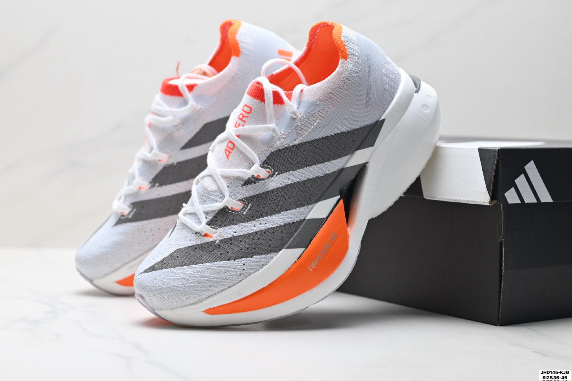210 Adidas Adizero Prime X 3.0 Strung箱根系列 专业竞训 碳板碳柱 阿迪达斯 经典马拉松跑步鞋 KJ6946