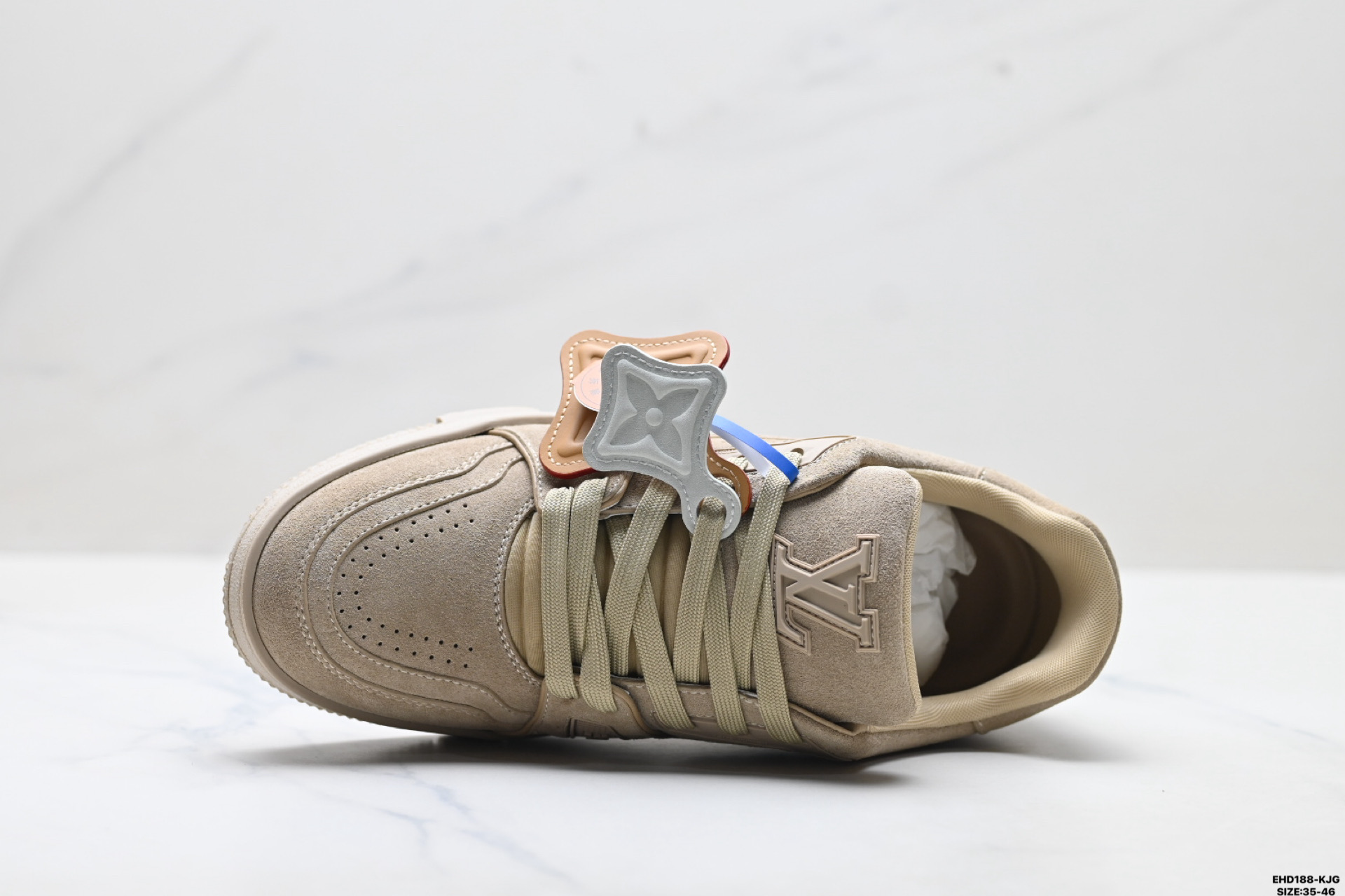 450 纯原Louis Vuitton Trainer Sneaker Low 路易威登 高奢休闲运动文化百搭板鞋
