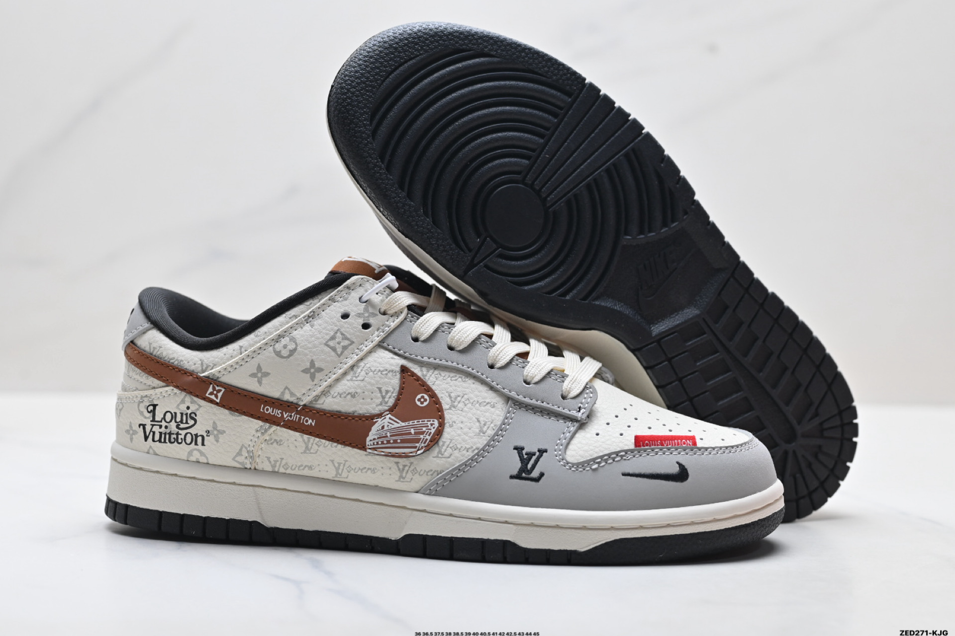 Nike Dunk Low Retro ‘DIY高端定制’耐克 低帮休闲运动板鞋 MN1688-114