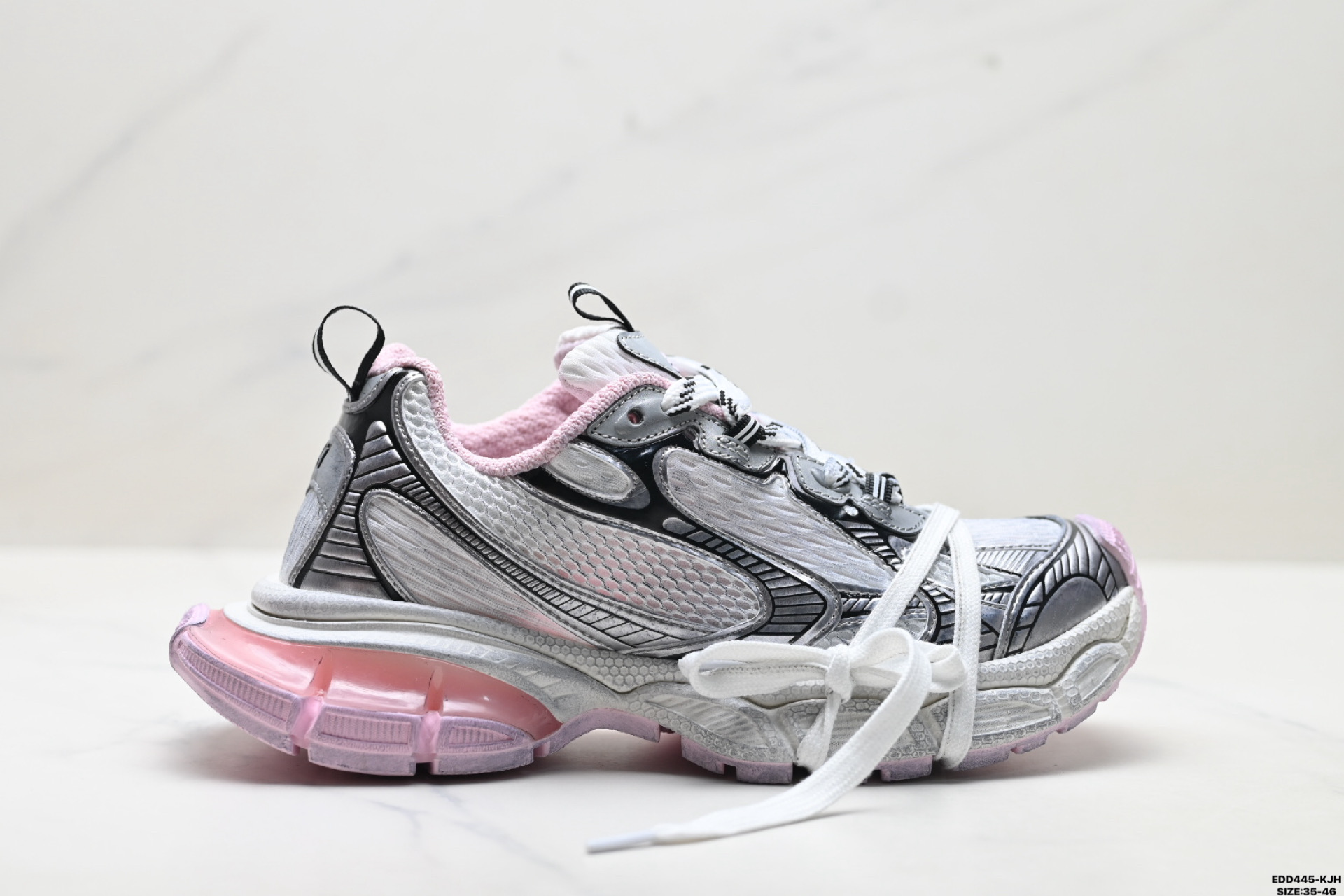 370 Balenciaga巴黎世家 3XL 网布透气 低帮复古老爹鞋 679442 W1B02 010