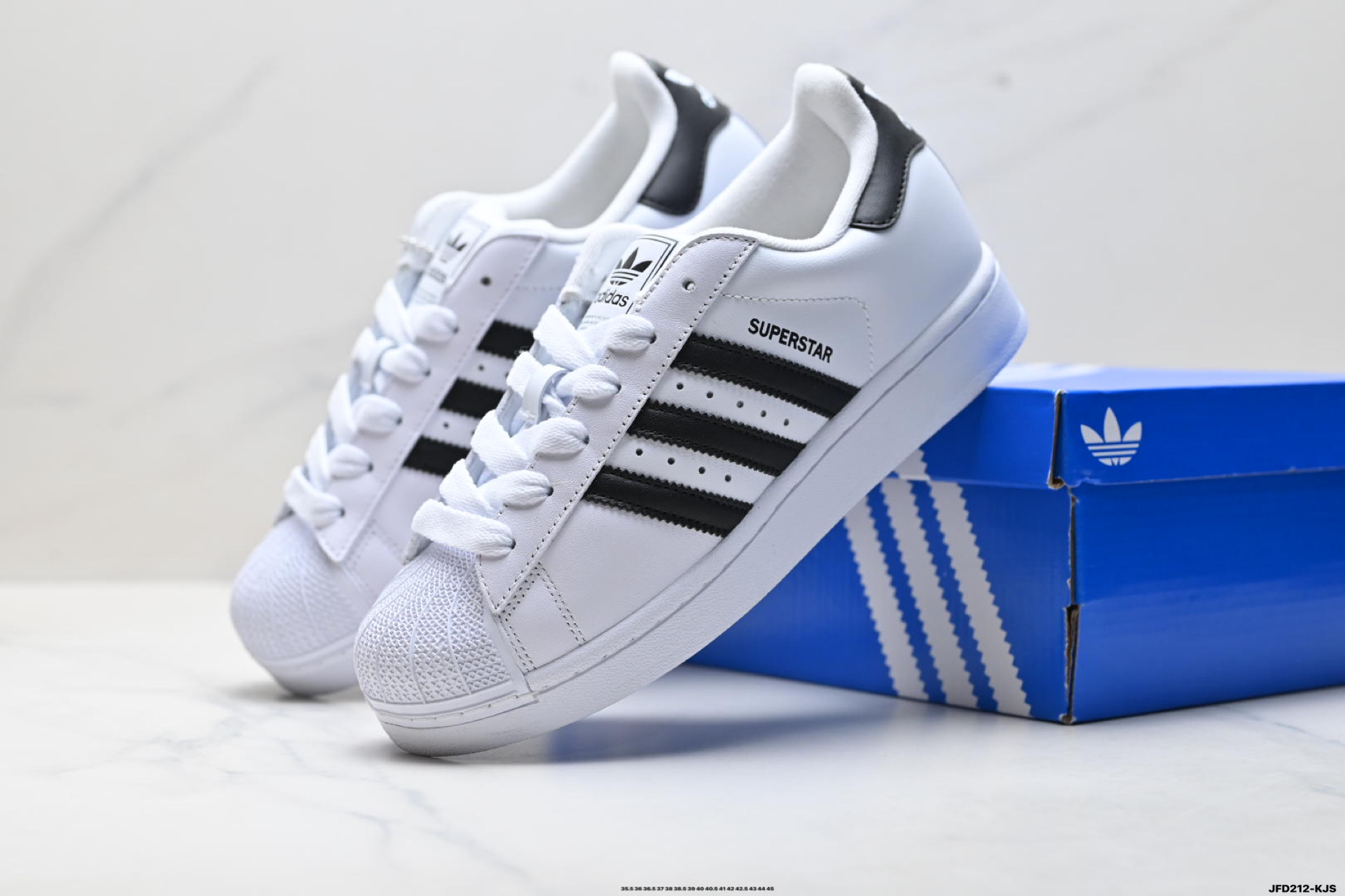 190 Adidas Originals Superstar XLG 阿迪达斯 贝壳头系列低帮厚底松糕经典百搭休闲运动板鞋 JH9977