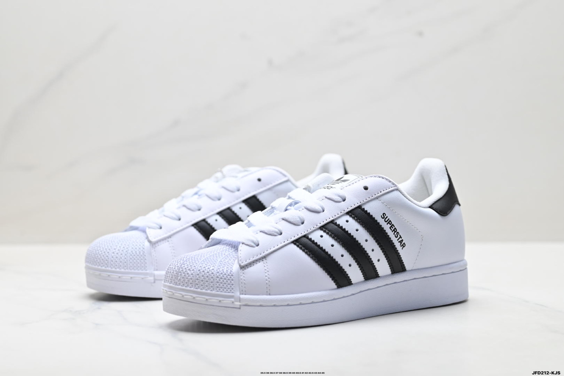 190 Adidas Originals Superstar XLG 阿迪达斯 贝壳头系列低帮厚底松糕经典百搭休闲运动板鞋 JH9977