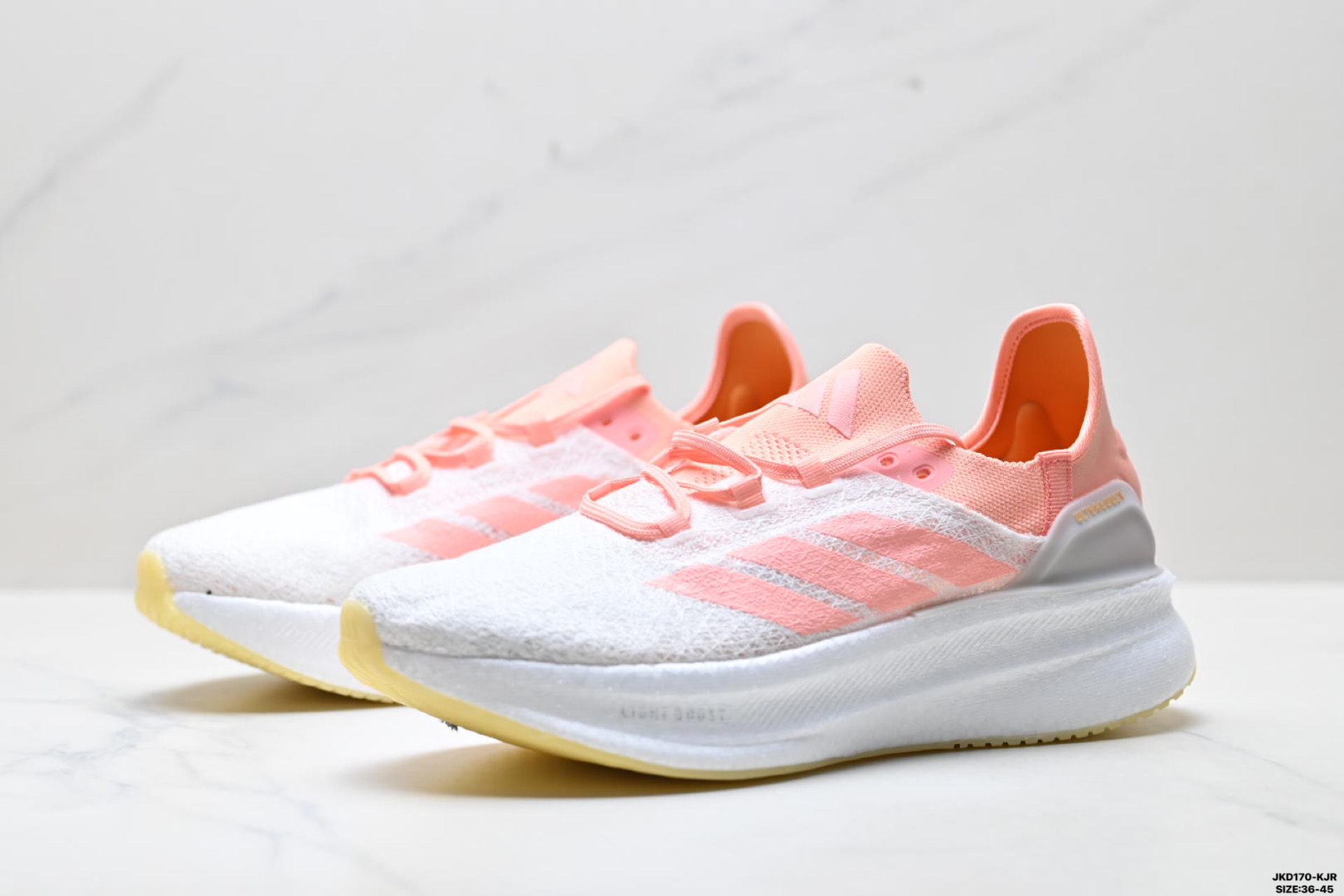 180 Adidas ULTRABOOST5 STRUNG阿迪达斯 耐磨缓震 Boost 爆米花 休闲运动跑鞋 lH6414