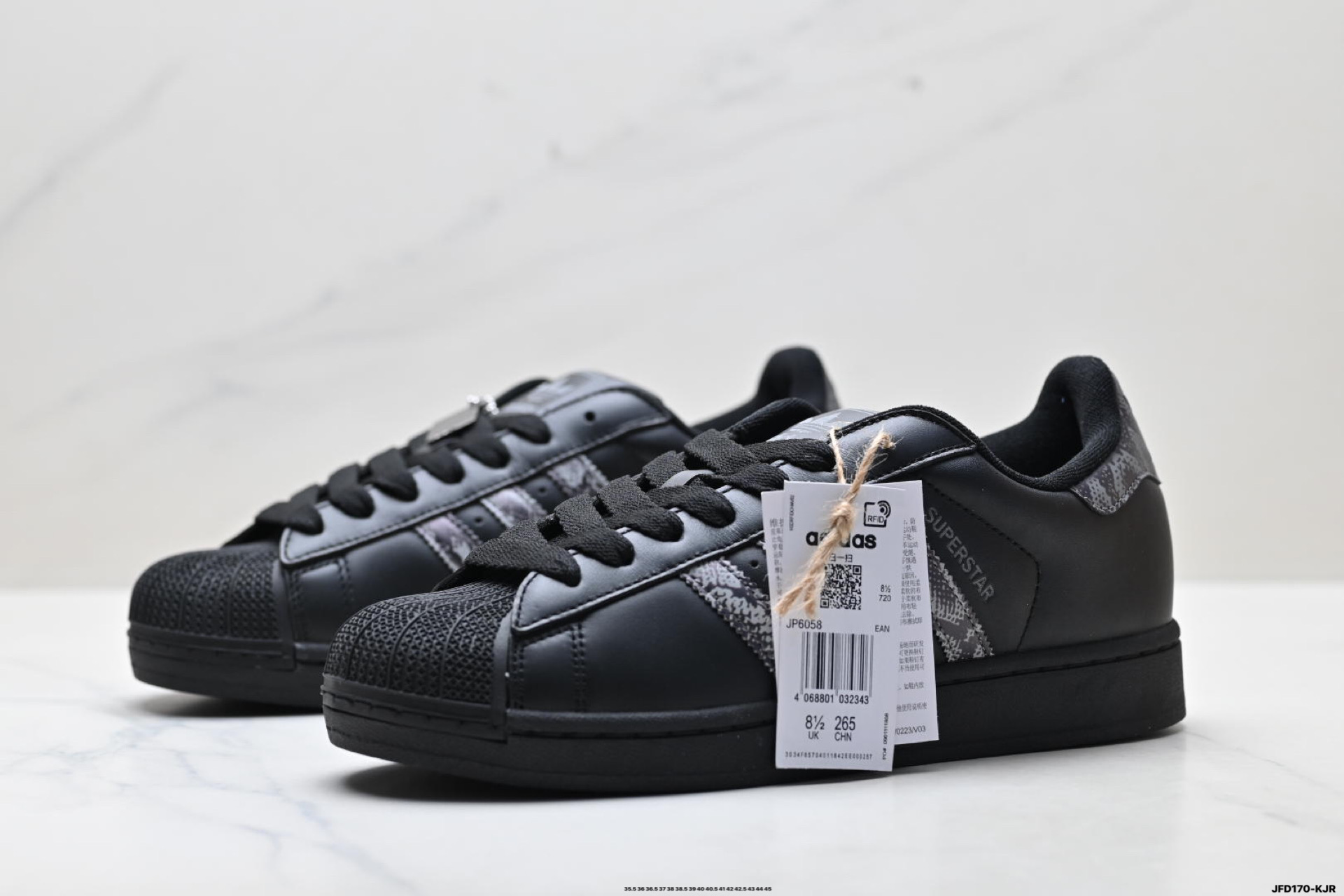 190 Adidas Originals Superstar贝壳头系列 阿迪达斯 低帮经典百搭休闲运动板鞋 JP6098