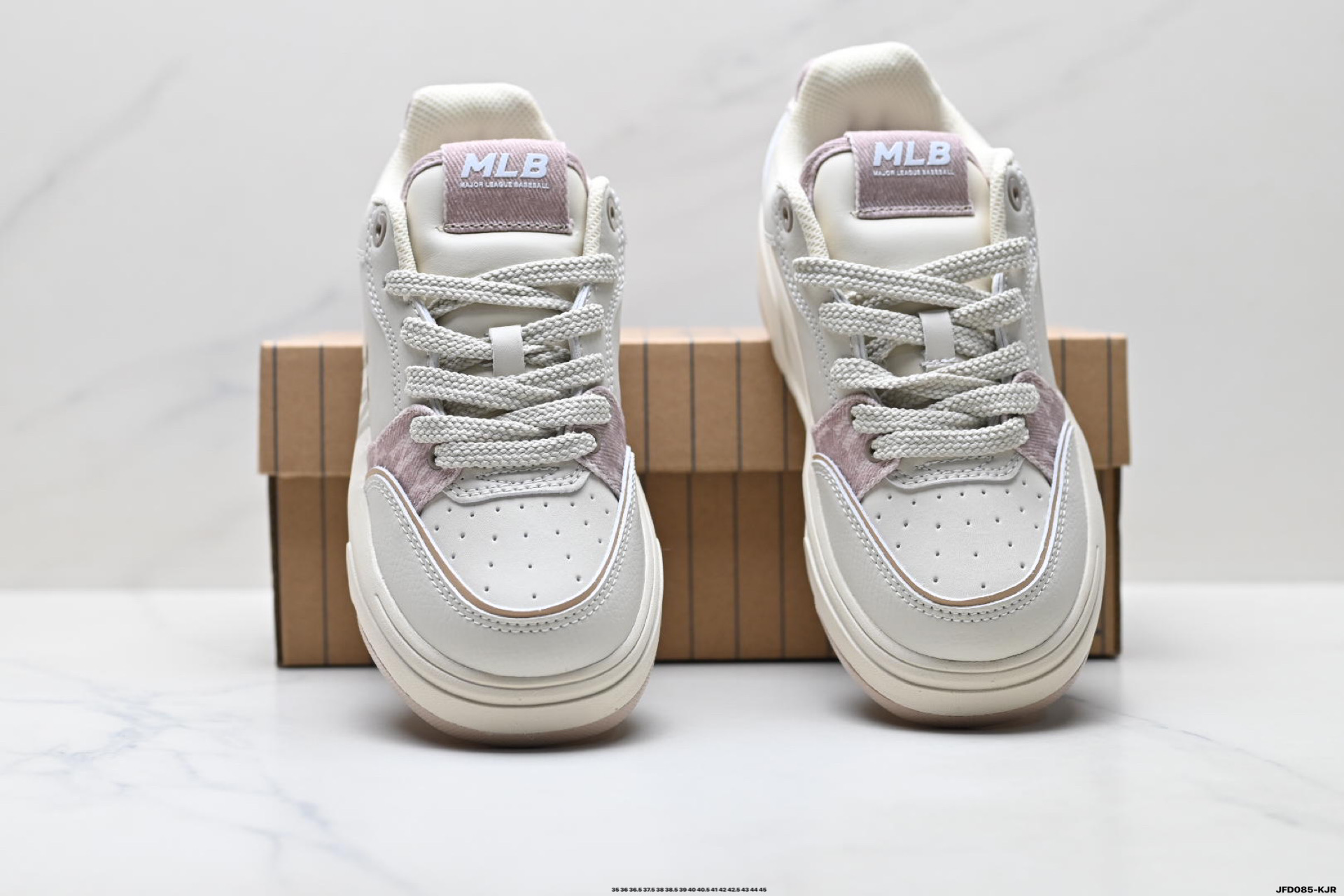 190 MLB CHUNKY LINER DENIM 潮流百搭 厚底增高休闲鞋 防滑耐磨 低帮 老爹鞋 3ASXM056N
