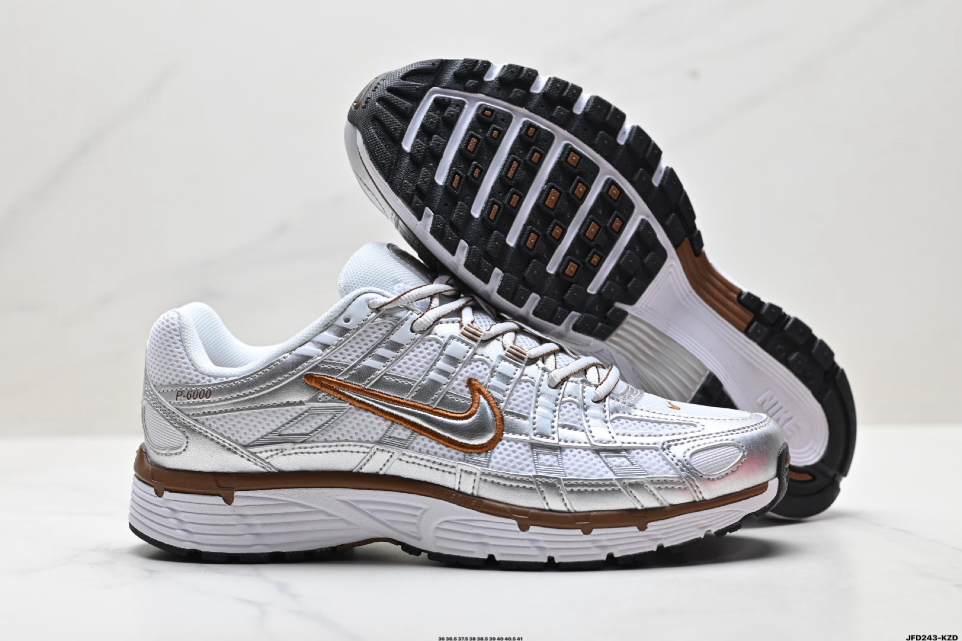 Nike P-6000 复古休闲 耐克 低帮休闲城市通勤跑步鞋 BV1021-109