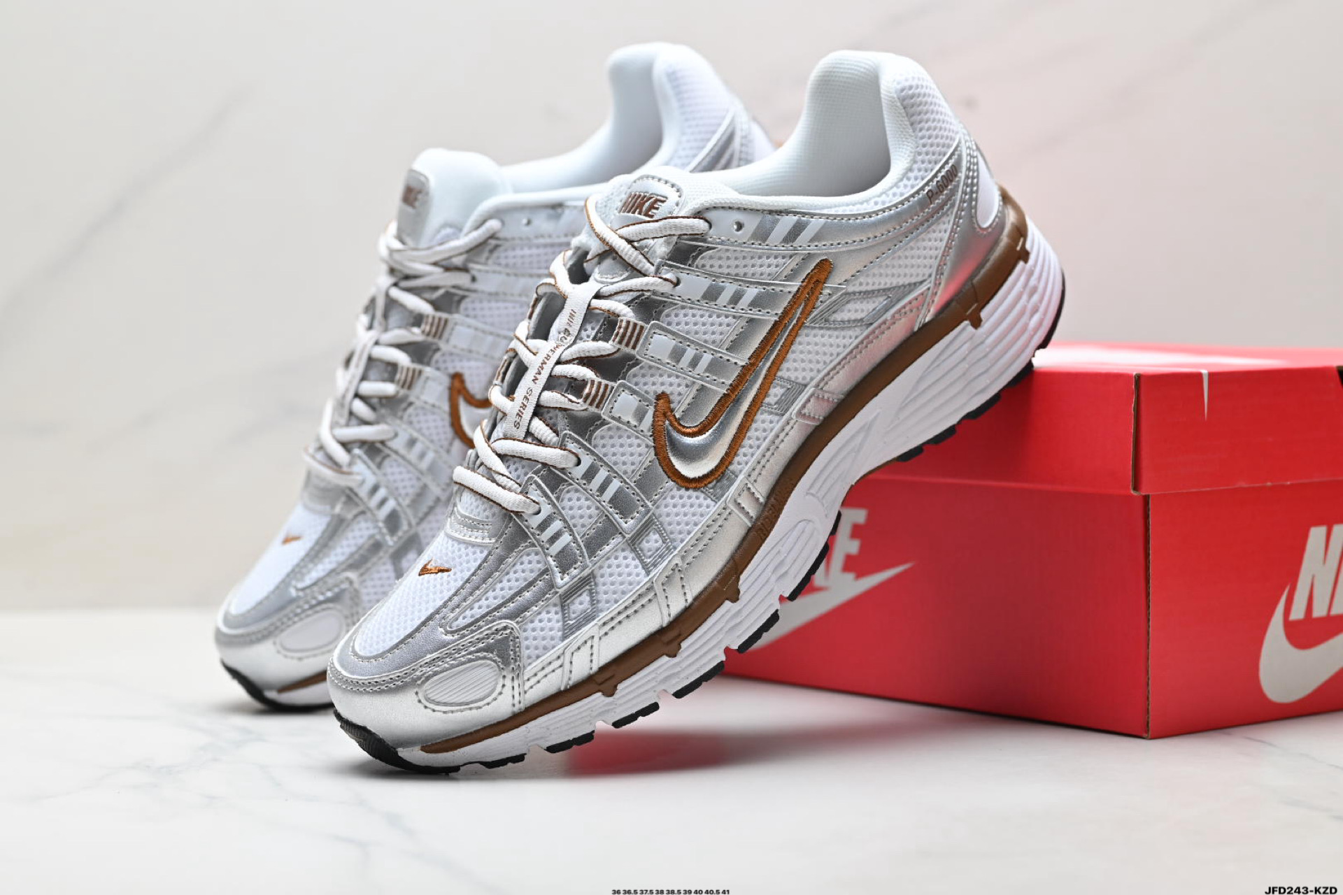 Nike P-6000 复古休闲 耐克 低帮休闲城市通勤跑步鞋 BV1021-109