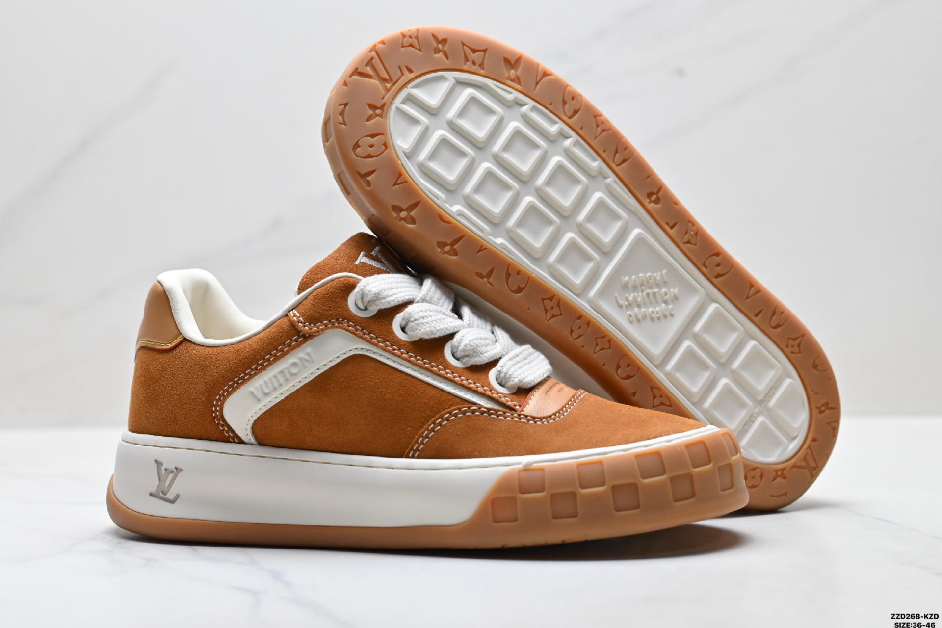 270 Louis Vuitton Tilted 绒面小牛皮 路易威登 休闲运动文化百搭板鞋-Chinese UA Cheap High Quatity Brand Clothes Bags handbags Sneakers wholesale wholesaler seller from China Factory suppliers Fashion Clothing Shoes best Quality Beautiful Price 270 Louis Vuitton Tilted 绒面小牛皮 路易威登 休闲运动文化百搭板鞋