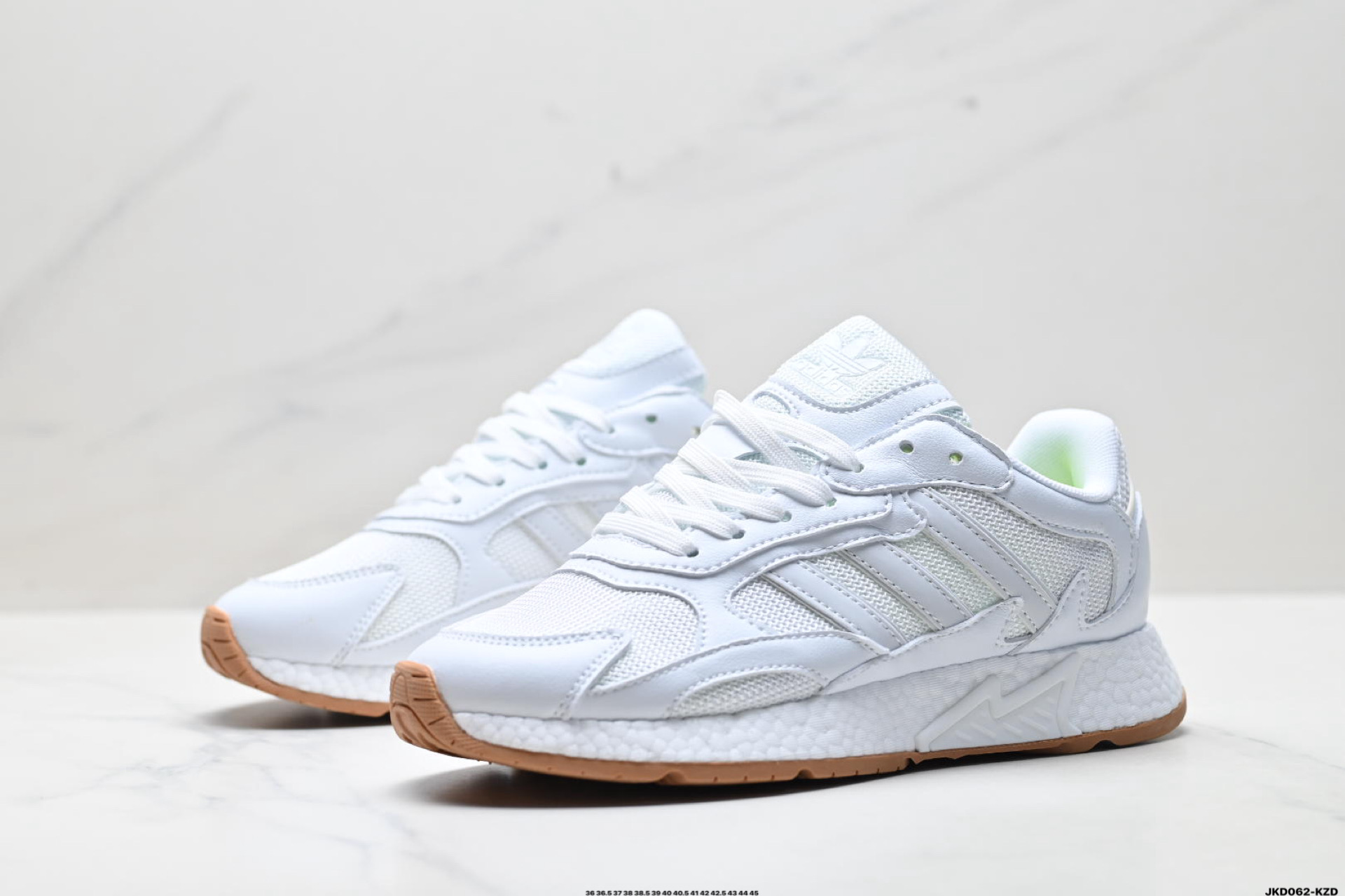 180 Adidas Originals TreRun PU网布 编织 经典 舒适减震 阿迪达斯 低帮休闲鞋 EF0518