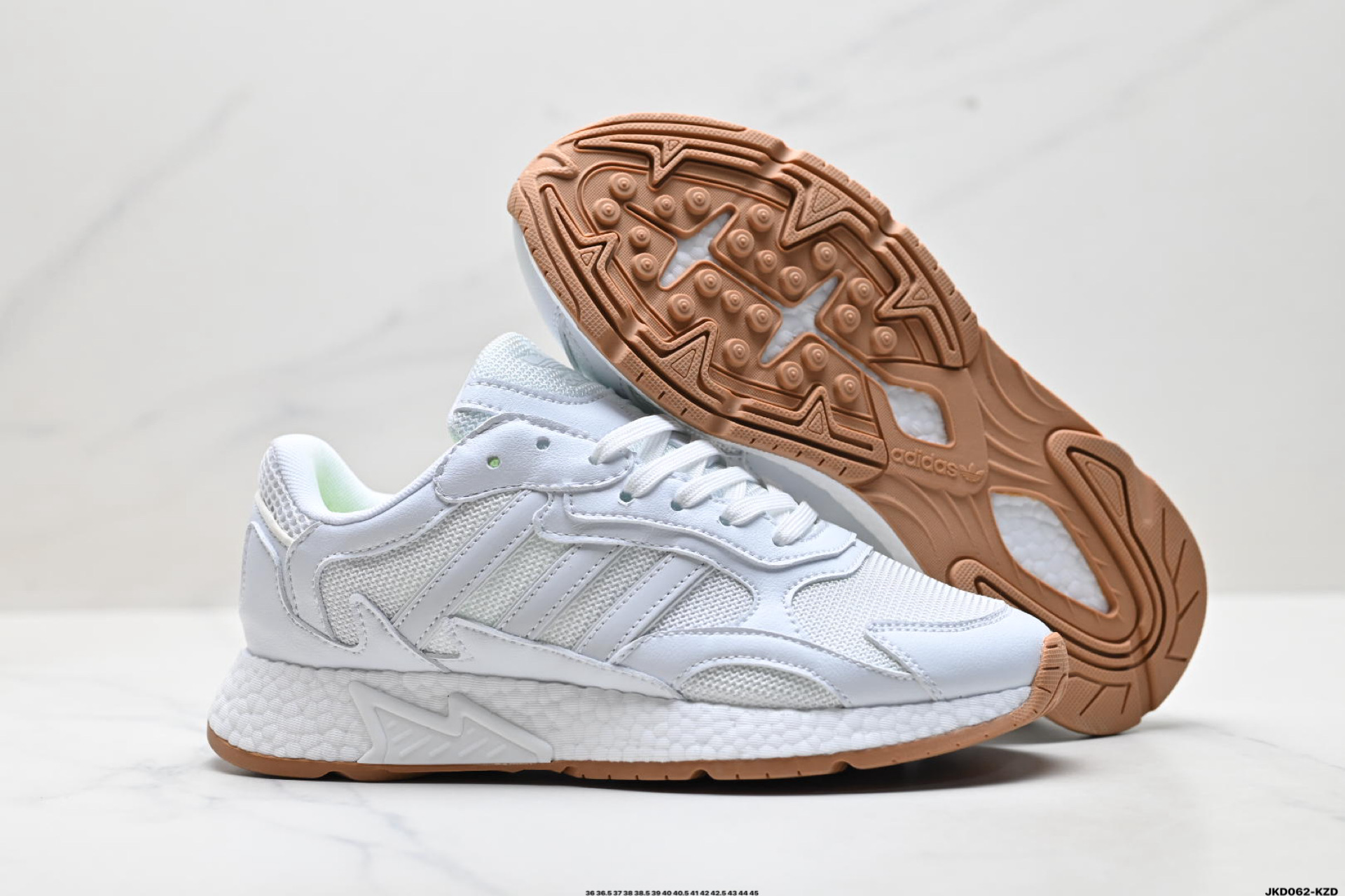 180 Adidas Originals TreRun PU网布 编织 经典 舒适减震 阿迪达斯 低帮休闲鞋 EF0518