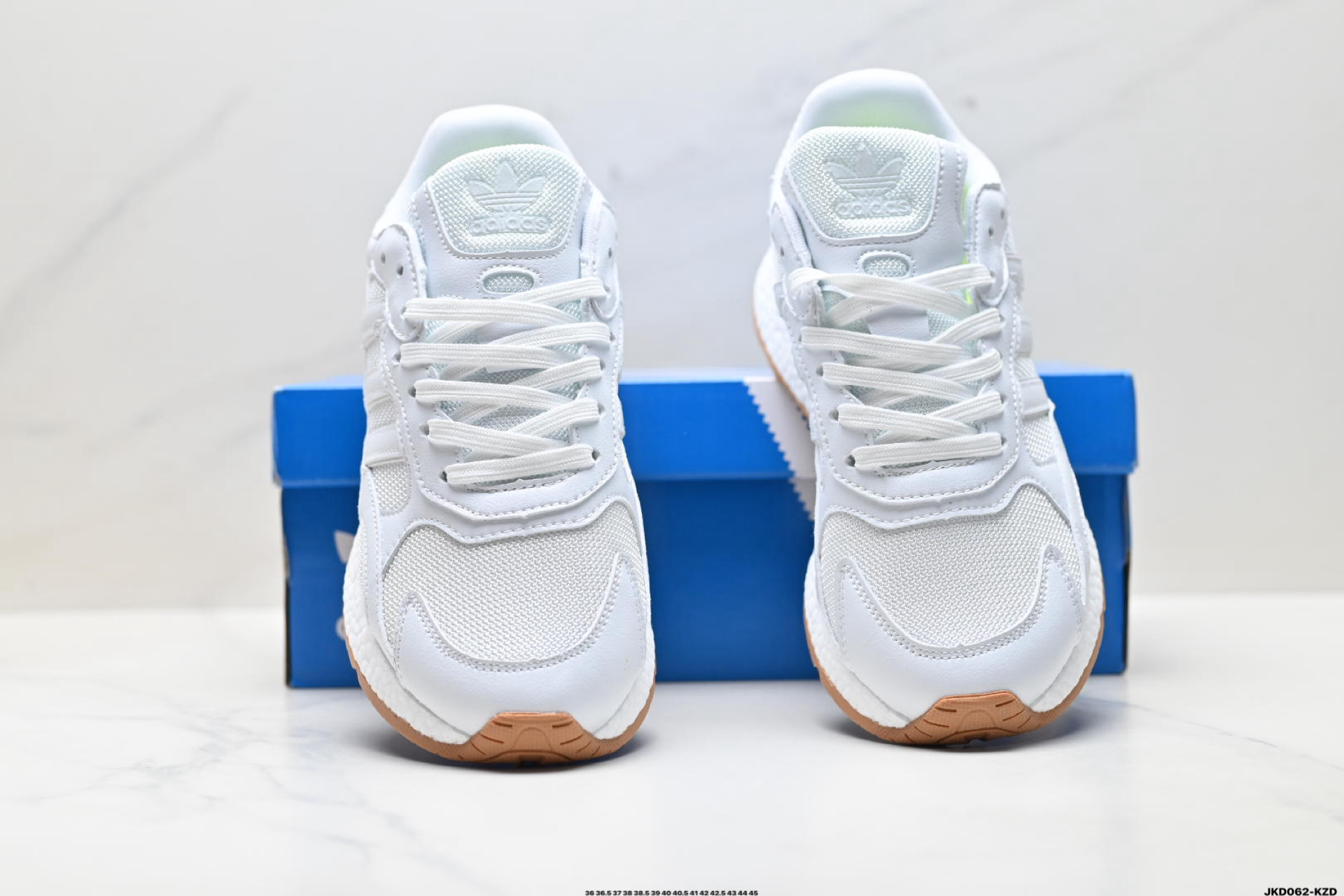180 Adidas Originals TreRun PU网布 编织 经典 舒适减震 阿迪达斯 低帮休闲鞋 EF0518