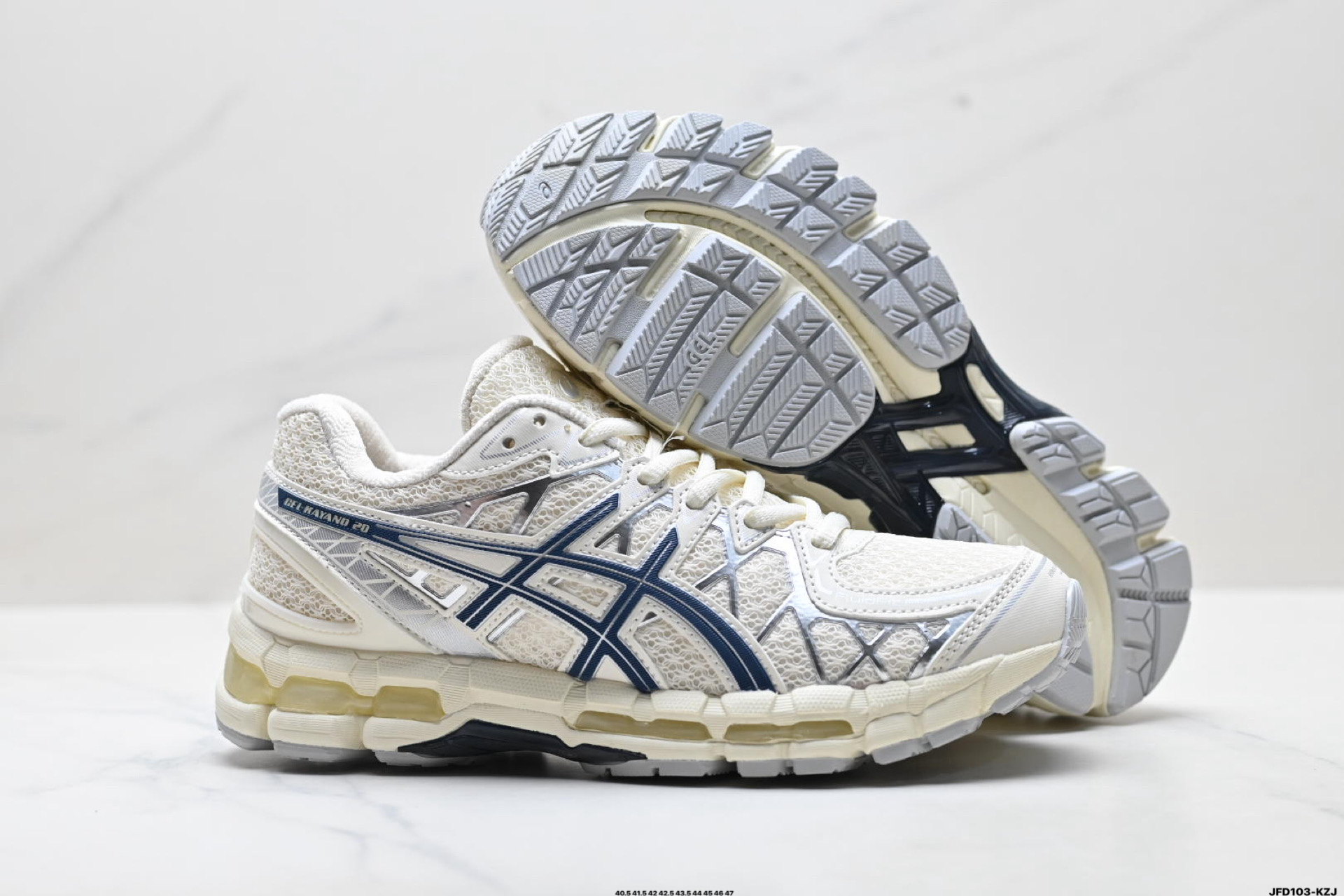 190 Asics Gel-Kayano 20 亚瑟士 舒适百搭耐磨支撑透气 低帮跑步鞋 1203A388-104