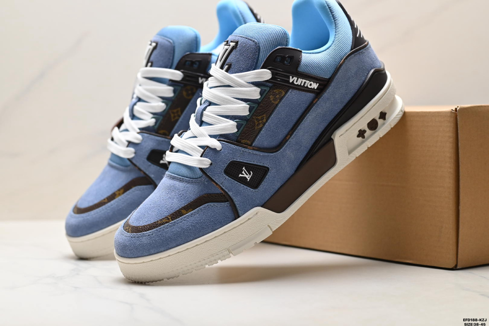 430 Louis Vuitton Trainer Sneaker Low 路易威登 高奢休闲运动文化百搭板鞋-Chinese UA Cheap High Quatity Brand Clothes Bags handbags Sneakers wholesale wholesaler seller from China Factory suppliers Fashion Clothing Shoes best Quality Beautiful Price 430 Louis Vuitton Trainer Sneaker Low 路易威登 高奢休闲运动文化百搭板鞋