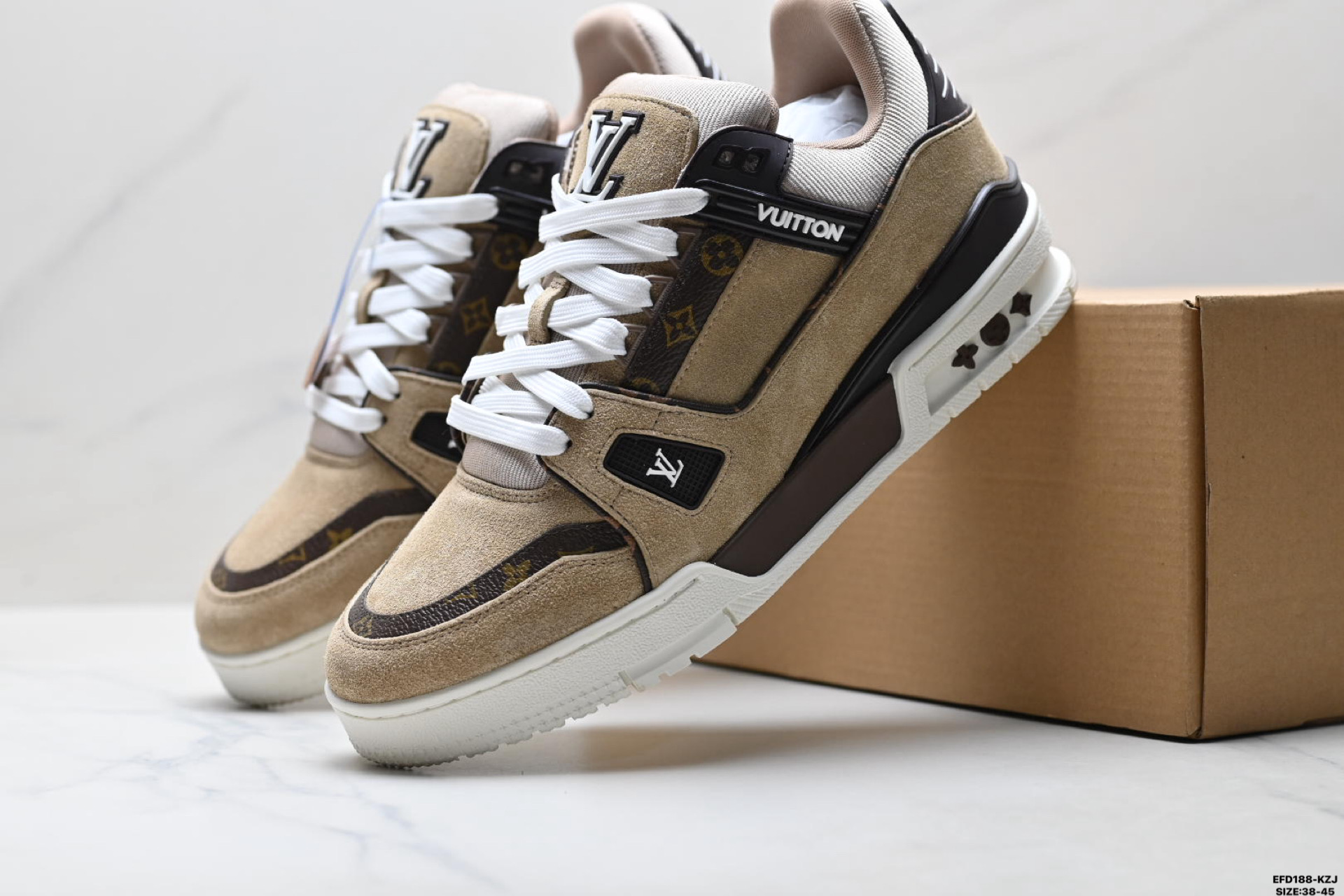 430 Louis Vuitton Trainer Sneaker Low 路易威登 高奢休闲运动文化百搭板鞋-Chinese UA Cheap High Quatity Brand Clothes Bags handbags Sneakers wholesale wholesaler seller from China Factory suppliers Fashion Clothing Shoes best Quality Beautiful Price 430 Louis Vuitton Trainer Sneaker Low 路易威登 高奢休闲运动文化百搭板鞋