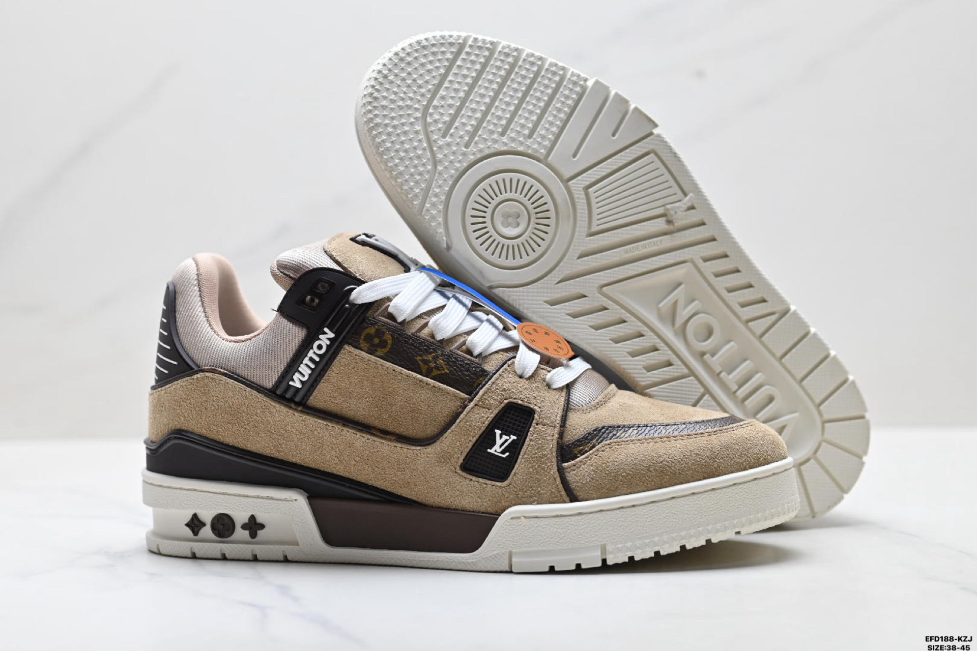 430 Louis Vuitton Trainer Sneaker Low 路易威登 高奢休闲运动文化百搭板鞋-Chinese UA Cheap High Quatity Brand Clothes Bags handbags Sneakers wholesale wholesaler seller from China Factory suppliers Fashion Clothing Shoes best Quality Beautiful Price 430 Louis Vuitton Trainer Sneaker Low 路易威登 高奢休闲运动文化百搭板鞋