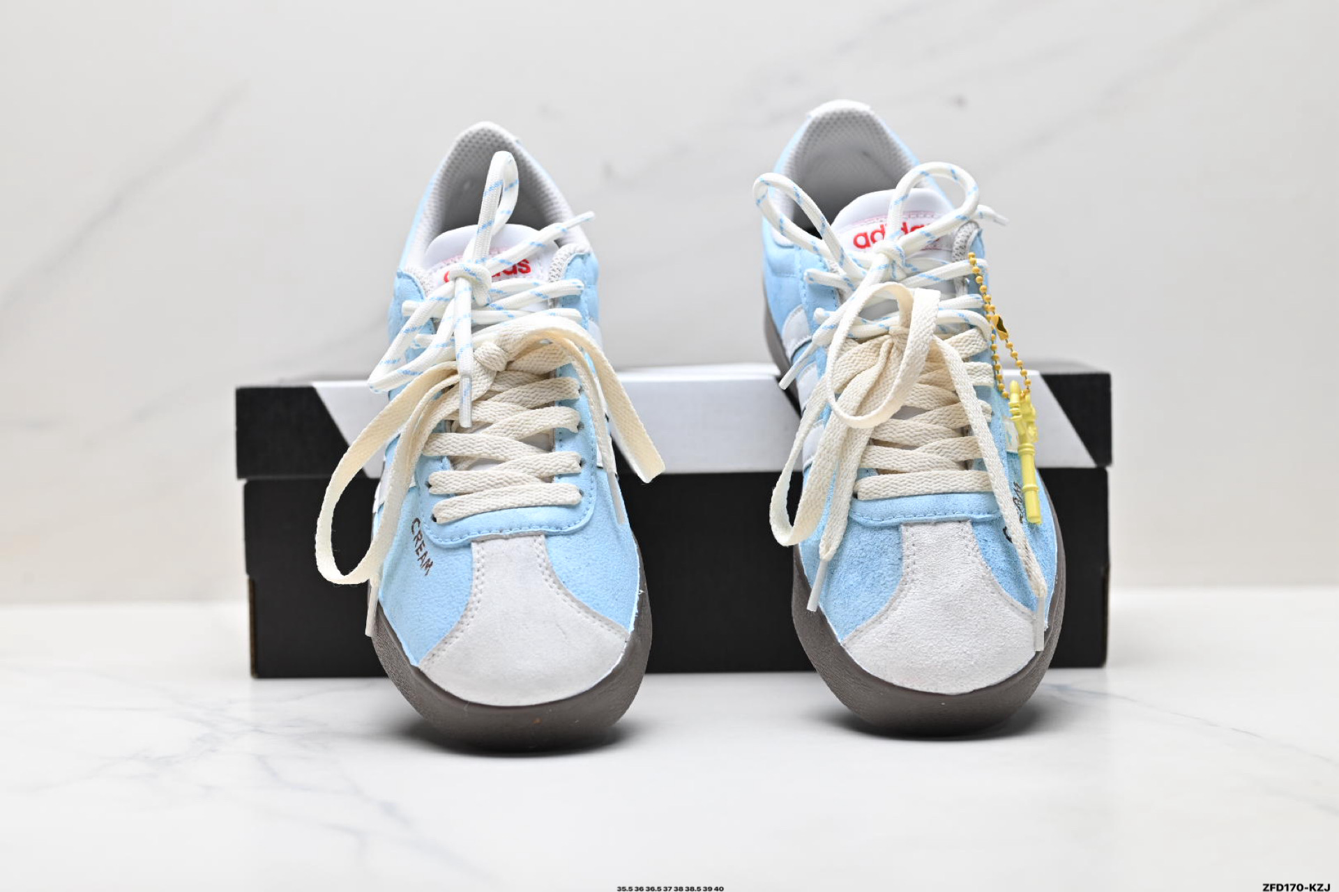 310 Adidas Vl Court Classic ‘DIY’定制 阿迪达斯 运动休闲 低帮德训T头鞋 HQ1802