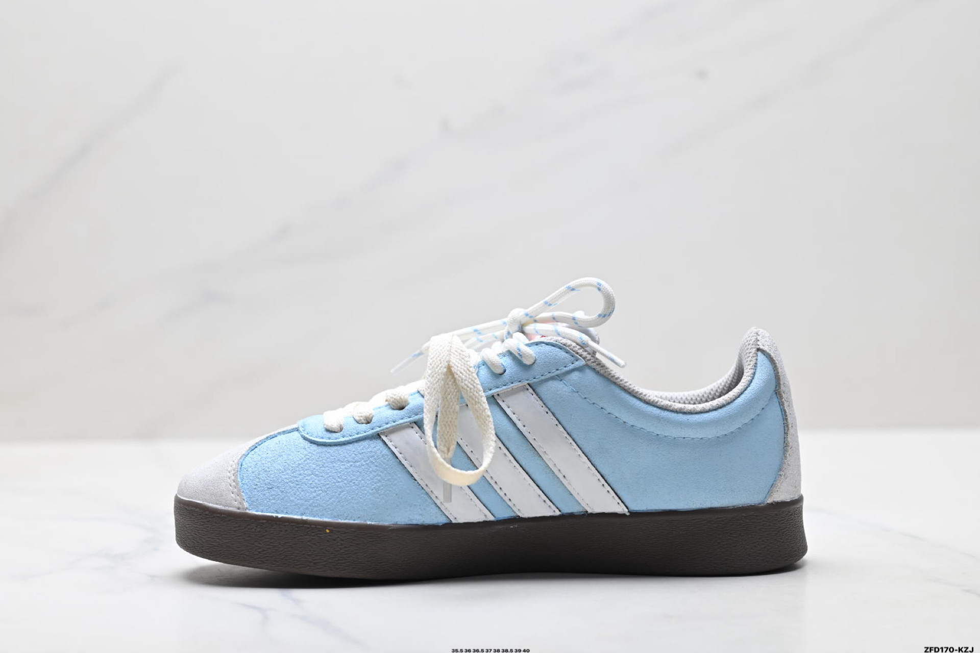 310 Adidas Vl Court Classic ‘DIY’定制 阿迪达斯 运动休闲 低帮德训T头鞋 HQ1802