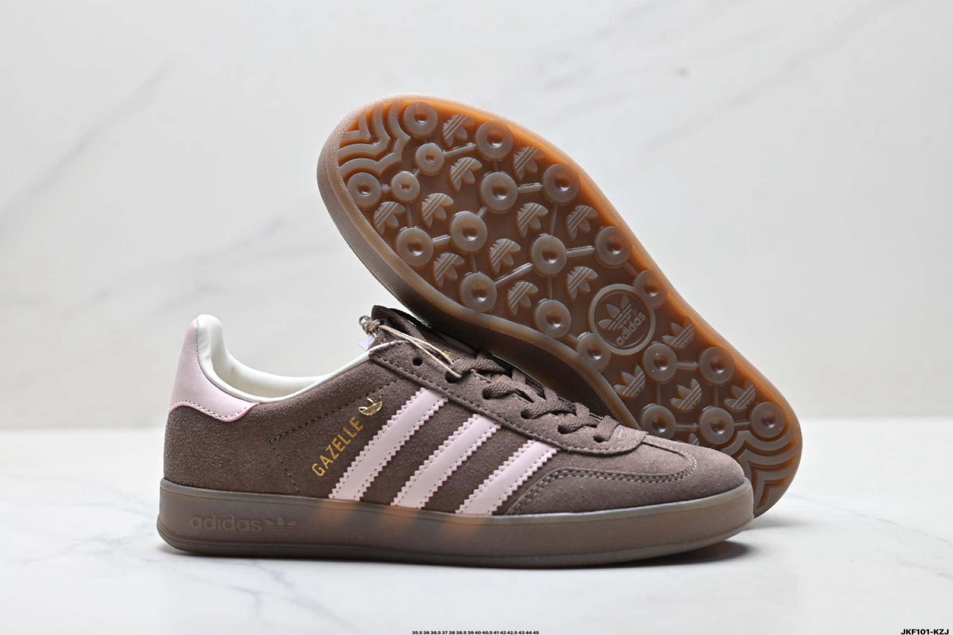 185 Adidas Originals Gazelle INdoor 阿迪达斯 三叶草休闲防滑耐磨低帮板鞋 JR2431