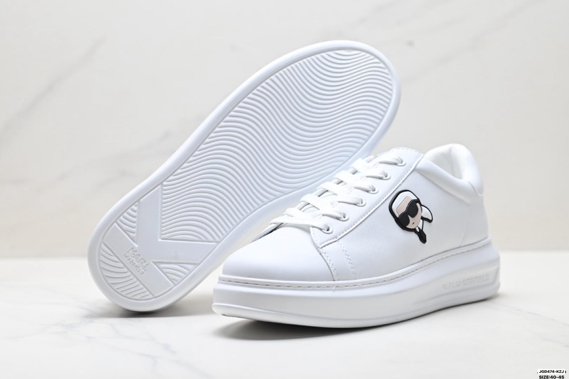 200 KARL LAGERFELD 卡尔 拉格斐 舒适简约 低帮板鞋-Chinese UA Cheap High Quatity Brand Clothes Bags handbags Sneakers wholesale wholesaler seller from China Factory suppliers Fashion Clothing Shoes best Quality Beautiful Price 200 KARL LAGERFELD 卡尔 拉格斐 舒适简约 低帮板鞋