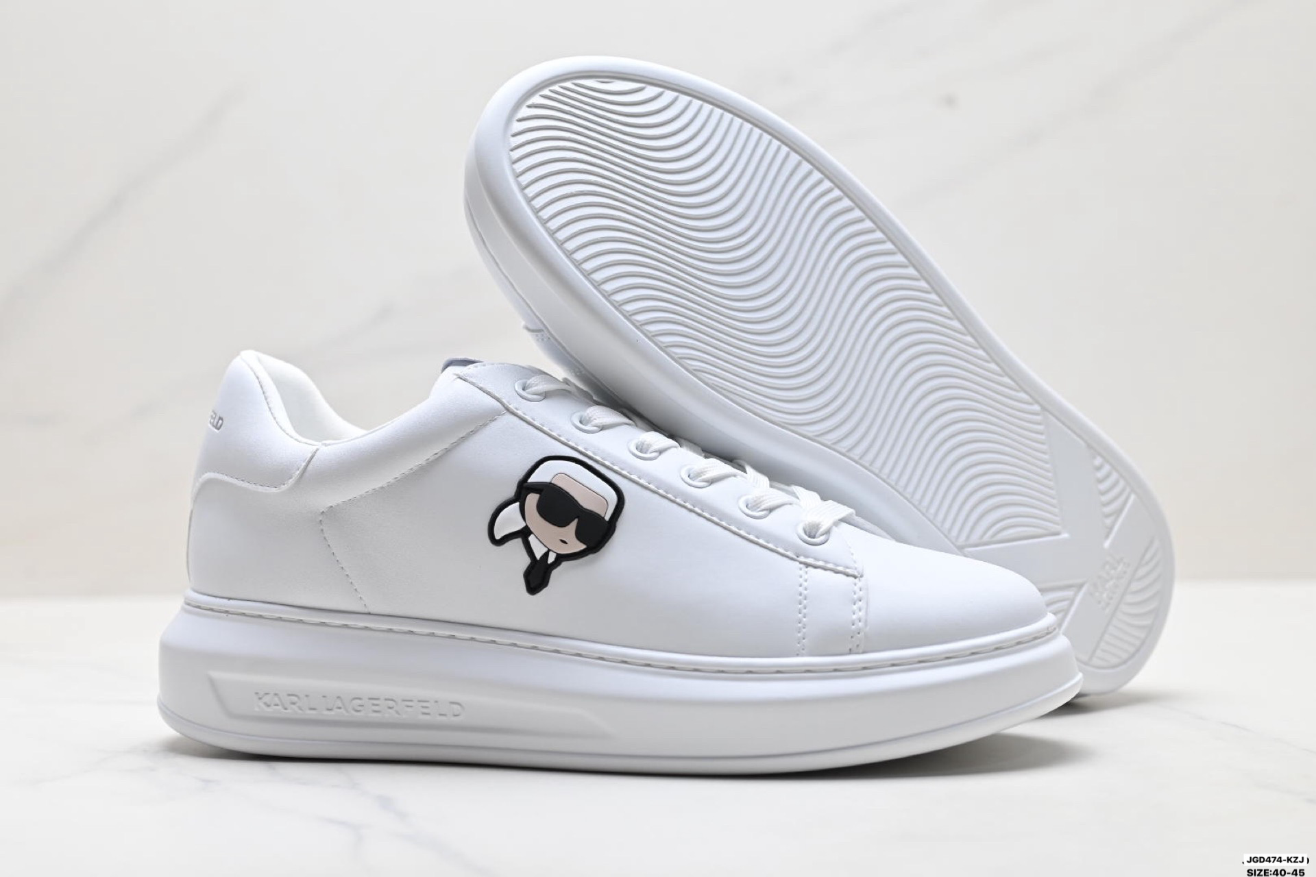 200 KARL LAGERFELD 卡尔 拉格斐 舒适简约 低帮板鞋-Chinese UA Cheap High Quatity Brand Clothes Bags handbags Sneakers wholesale wholesaler seller from China Factory suppliers Fashion Clothing Shoes best Quality Beautiful Price 200 KARL LAGERFELD 卡尔 拉格斐 舒适简约 低帮板鞋