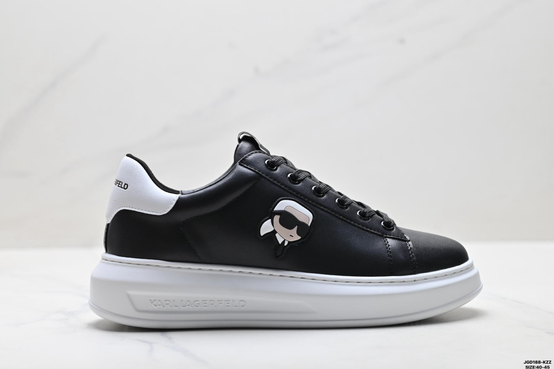 200 KARL LAGERFELD 卡尔 拉格斐 舒适简约 低帮板鞋-Chinese UA Cheap High Quatity Brand Clothes Bags handbags Sneakers wholesale wholesaler seller from China Factory suppliers Fashion Clothing Shoes best Quality Beautiful Price 200 KARL LAGERFELD 卡尔 拉格斐 舒适简约 低帮板鞋