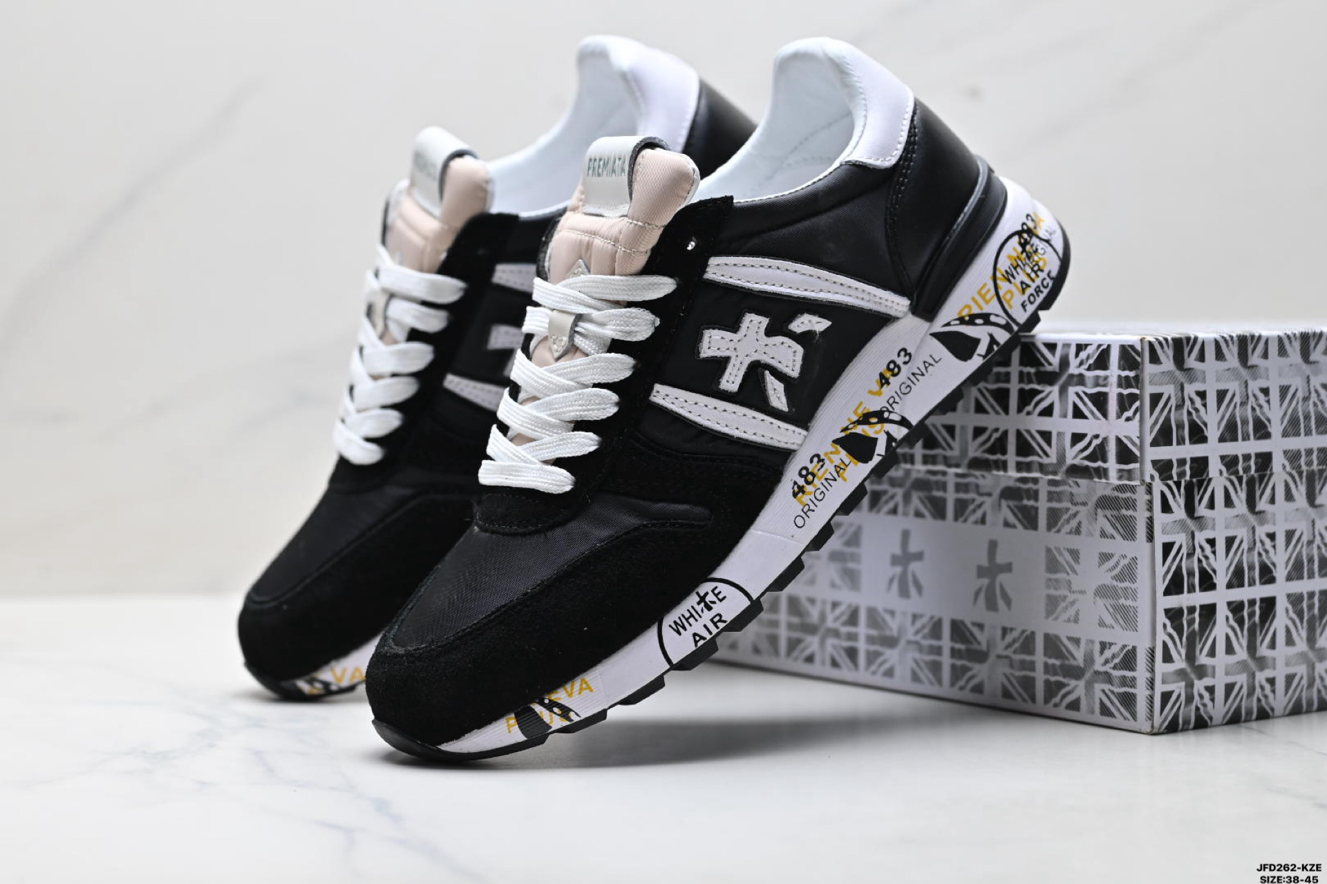PREMIATA 牛剖层革 舒适 时尚 经典涂鸦 简约 低帮 生活休闲鞋-Top High Quatity Cheap Sneakers Fashion Clothing Clothes Bags handbags Shoes of all Brand wholesale With The best Quality And Beautiful Price from China Factory Chinese suppliers wholesaler seller PREMIATA 牛剖层革 舒适 时尚 经典涂鸦 简约 低帮 生活休闲鞋