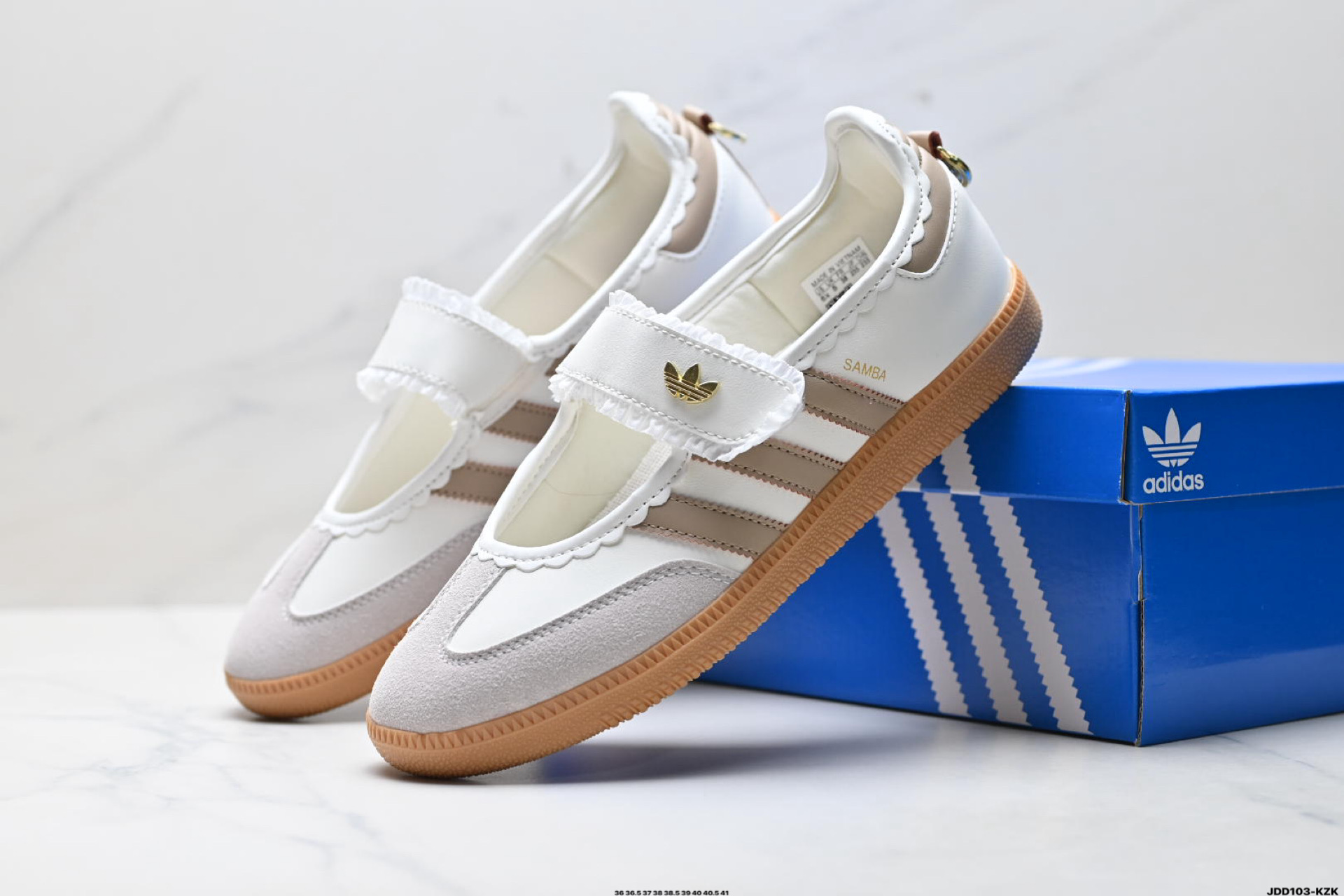 Adidas Samba Jane 阿迪达斯 玛丽珍款 板鞋懒人一脚蹬运动鞋 KH6230-Top High Quatity Cheap Sneakers Fashion Clothing Clothes Bags handbags Shoes of all Brand wholesale With The best Quality And Beautiful Price from China Factory Chinese suppliers wholesaler seller Adidas Samba Jane 阿迪达斯 玛丽珍款 板鞋懒人一脚蹬运动鞋 KH6230