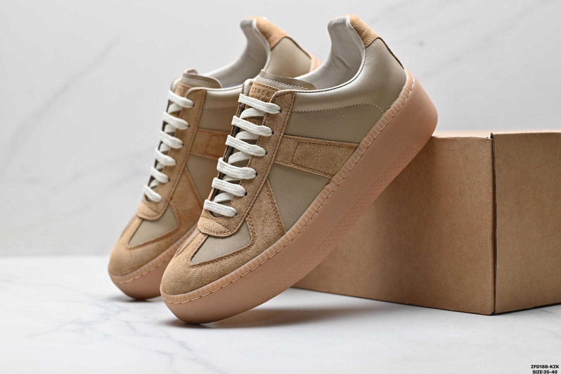 Maison Margiela 梅森马吉拉 Replica Wedge 小牛皮圆头厚底 低帮板鞋 S58WS0100-Top High Quatity Cheap Sneakers Fashion Clothing Clothes Bags handbags Shoes of all Brand wholesale With The best Quality And Beautiful Price from China Factory Chinese suppliers wholesaler seller Maison Margiela 梅森马吉拉 Replica Wedge 小牛皮圆头厚底 低帮板鞋 S58WS0100