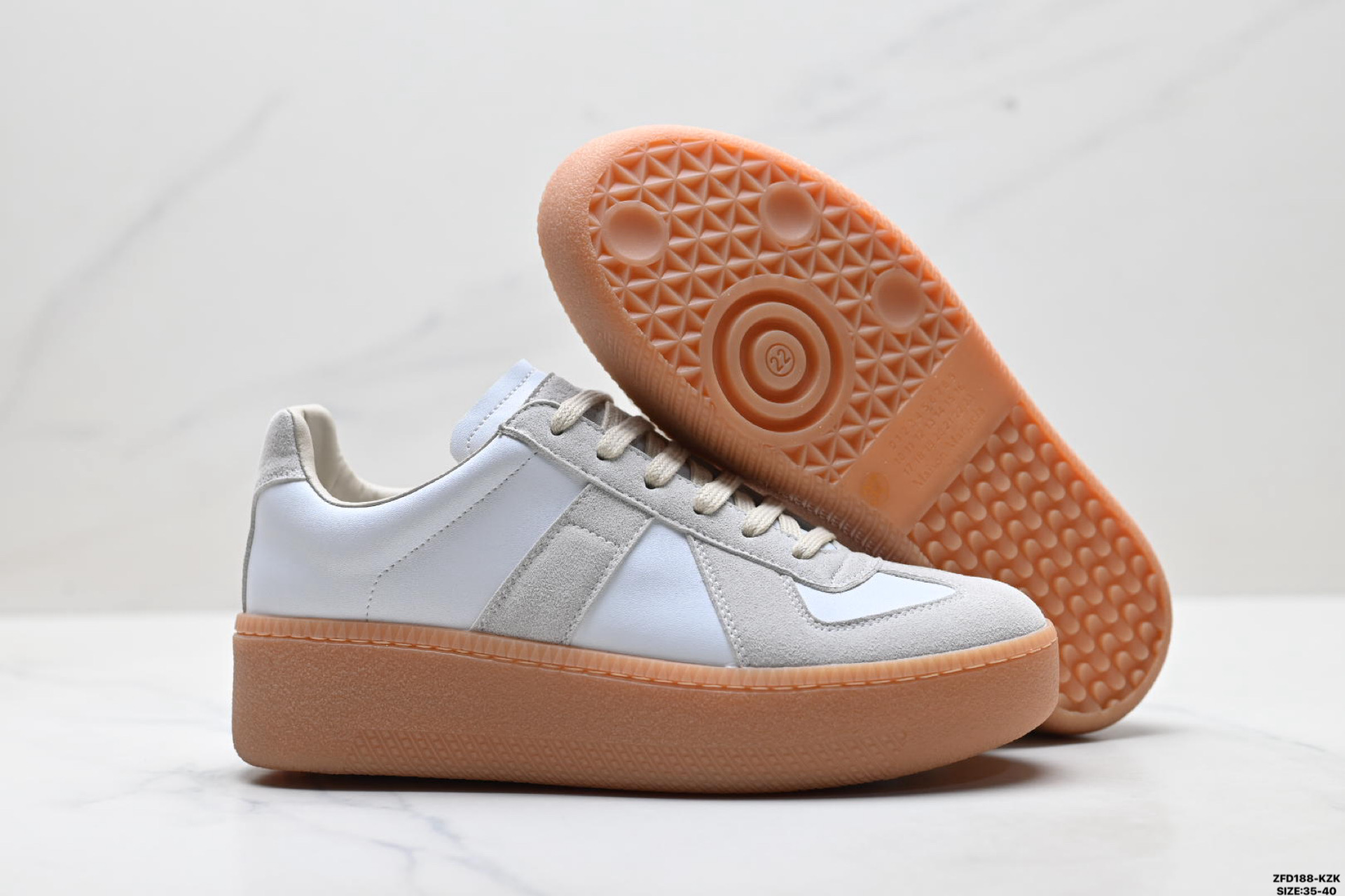 Maison Margiela 梅森马吉拉 Replica Wedge 小牛皮圆头厚底 低帮板鞋 S58WS0100-Top High Quatity Cheap Sneakers Fashion Clothing Clothes Bags handbags Shoes of all Brand wholesale With The best Quality And Beautiful Price from China Factory Chinese suppliers wholesaler seller Maison Margiela 梅森马吉拉 Replica Wedge 小牛皮圆头厚底 低帮板鞋 S58WS0100
