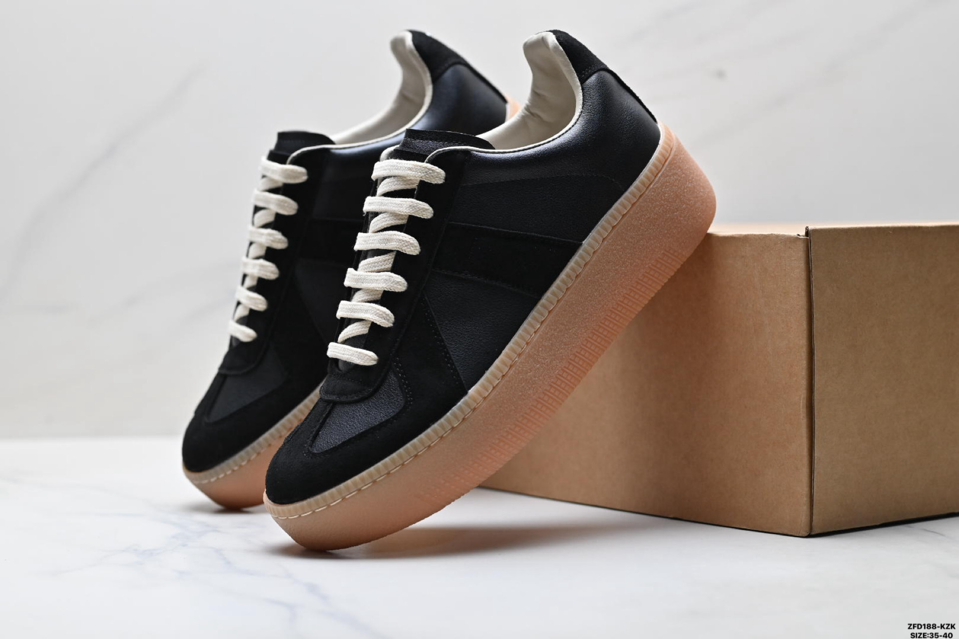 Maison Margiela 梅森马吉拉 Replica Wedge 小牛皮圆头厚底 低帮板鞋 S58WS0100-Top High Quatity Cheap Sneakers Fashion Clothing Clothes Bags handbags Shoes of all Brand wholesale With The best Quality And Beautiful Price from China Factory Chinese suppliers wholesaler seller Maison Margiela 梅森马吉拉 Replica Wedge 小牛皮圆头厚底 低帮板鞋 S58WS0100
