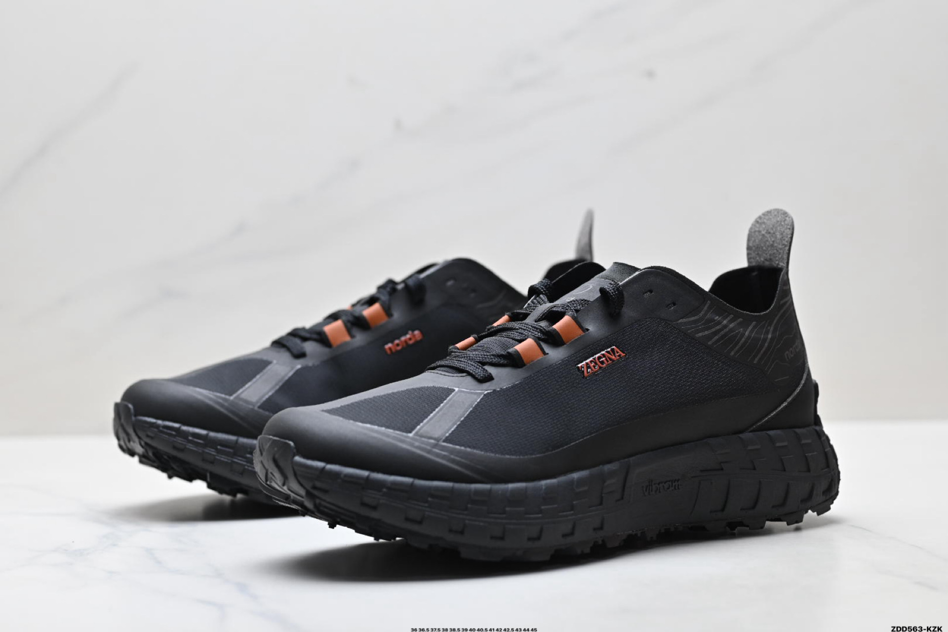 ZEGNA x NORDA 001 厚底系带耐磨 低帮 户外 越野登山功能鞋 NORDA001-M-STLTHBLK-8-Top High Quatity Cheap Sneakers Fashion Clothing Clothes Bags handbags Shoes of all Brand wholesale With The best Quality And Beautiful Price from China Factory Chinese suppliers wholesaler seller ZEGNA x NORDA 001 厚底系带耐磨 低帮 户外 越野登山功能鞋 NORDA001-M-STLTHBLK-8