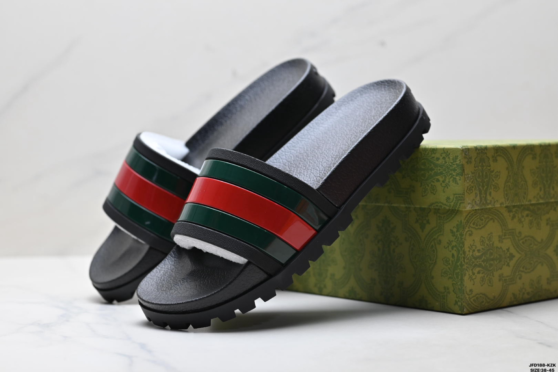 GUCCI古驰 Web 百搭 轻便防滑 织带装饰 一字拖鞋-Top High Quatity Cheap Sneakers Fashion Clothing Clothes Bags handbags Shoes of all Brand wholesale With The best Quality And Beautiful Price from China Factory Chinese suppliers wholesaler seller GUCCI古驰 Web 百搭 轻便防滑 织带装饰 一字拖鞋
