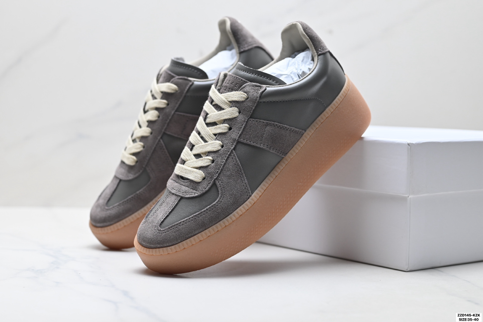 Maison Margiela 梅森马吉拉 Replica Wedge 小牛皮圆头厚底 低帮板鞋 S58WS0100-Top High Quatity Cheap Sneakers Fashion Clothing Clothes Bags handbags Shoes of all Brand wholesale With The best Quality And Beautiful Price from China Factory Chinese suppliers wholesaler seller Maison Margiela 梅森马吉拉 Replica Wedge 小牛皮圆头厚底 低帮板鞋 S58WS0100