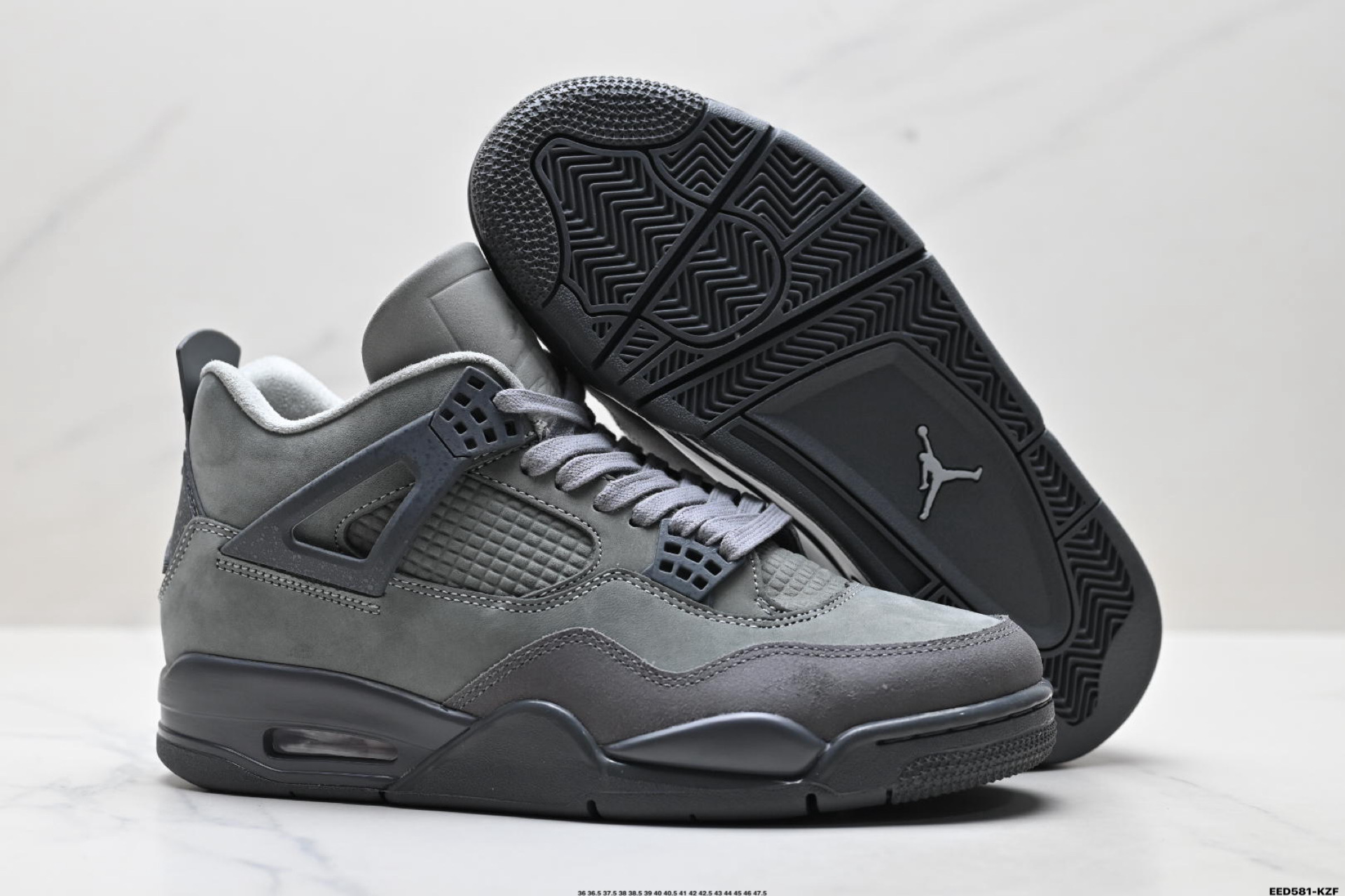 纯原Nike Air Jordan 4 Retro 耐克迈克尔·乔丹AJ4代中帮复古休闲运动文化篮球鞋 FQ7928-001