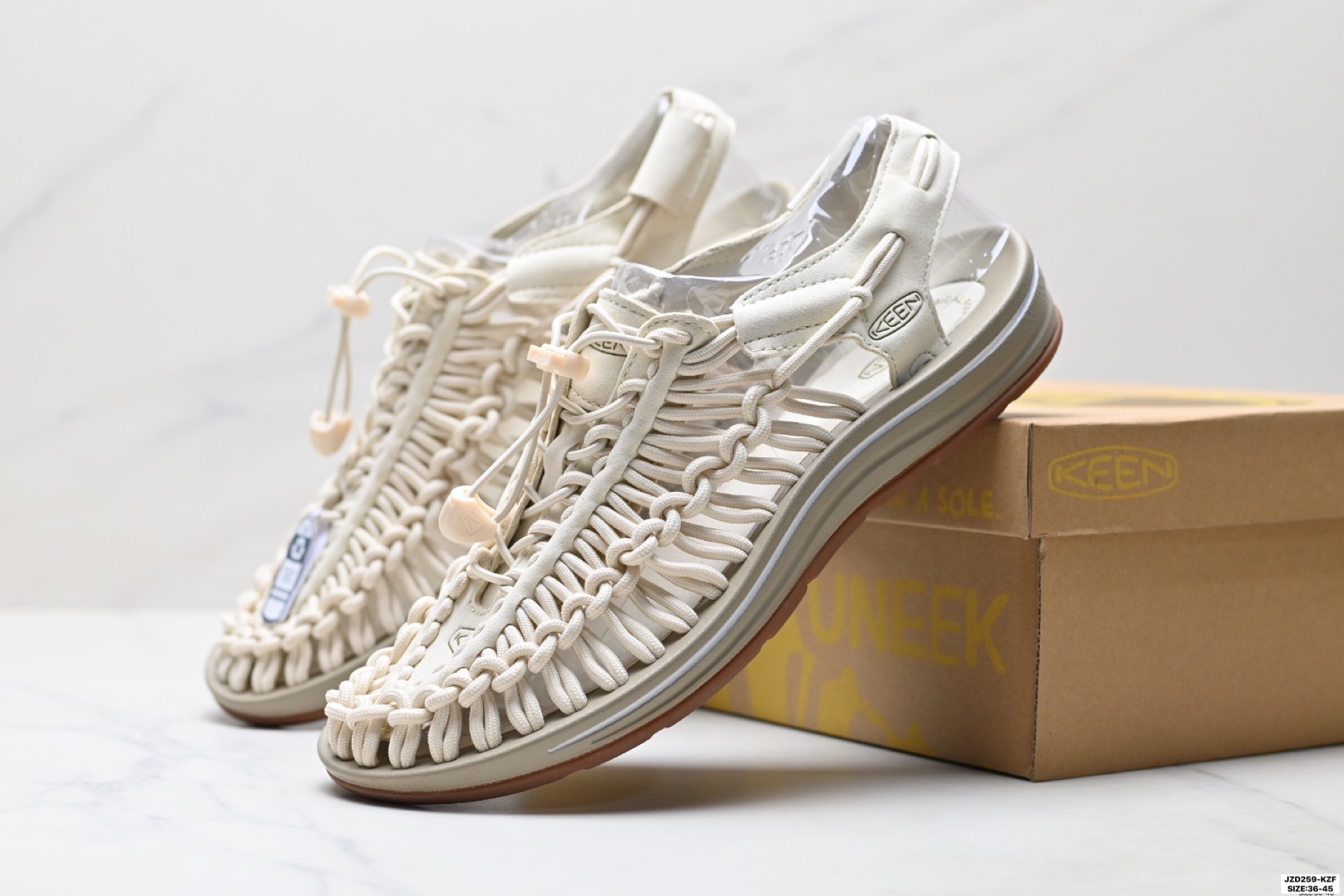 科恩 Keen Uneek Flat-M 平底编织弹力穿搭溯溪涉水休闲户外凉鞋凉鞋夏季透气男女编织鞋溯UNEEK防滑沙滩鞋 1014097