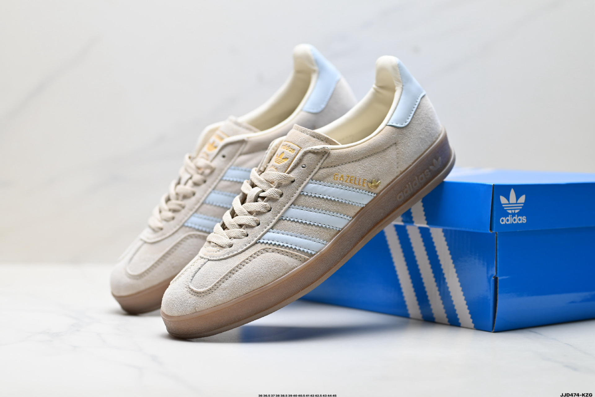 Adidas Originals Gazelle Indoor 阿迪达斯 三叶草休闲防滑耐磨低帮板鞋 JR2432-Top High Quatity Cheap Sneakers Fashion Clothing Clothes Bags handbags Shoes of all Brand wholesale With The best Quality And Beautiful Price from China Factory Chinese suppliers wholesaler seller Adidas Originals Gazelle Indoor 阿迪达斯 三叶草休闲防滑耐磨低帮板鞋 JR2432