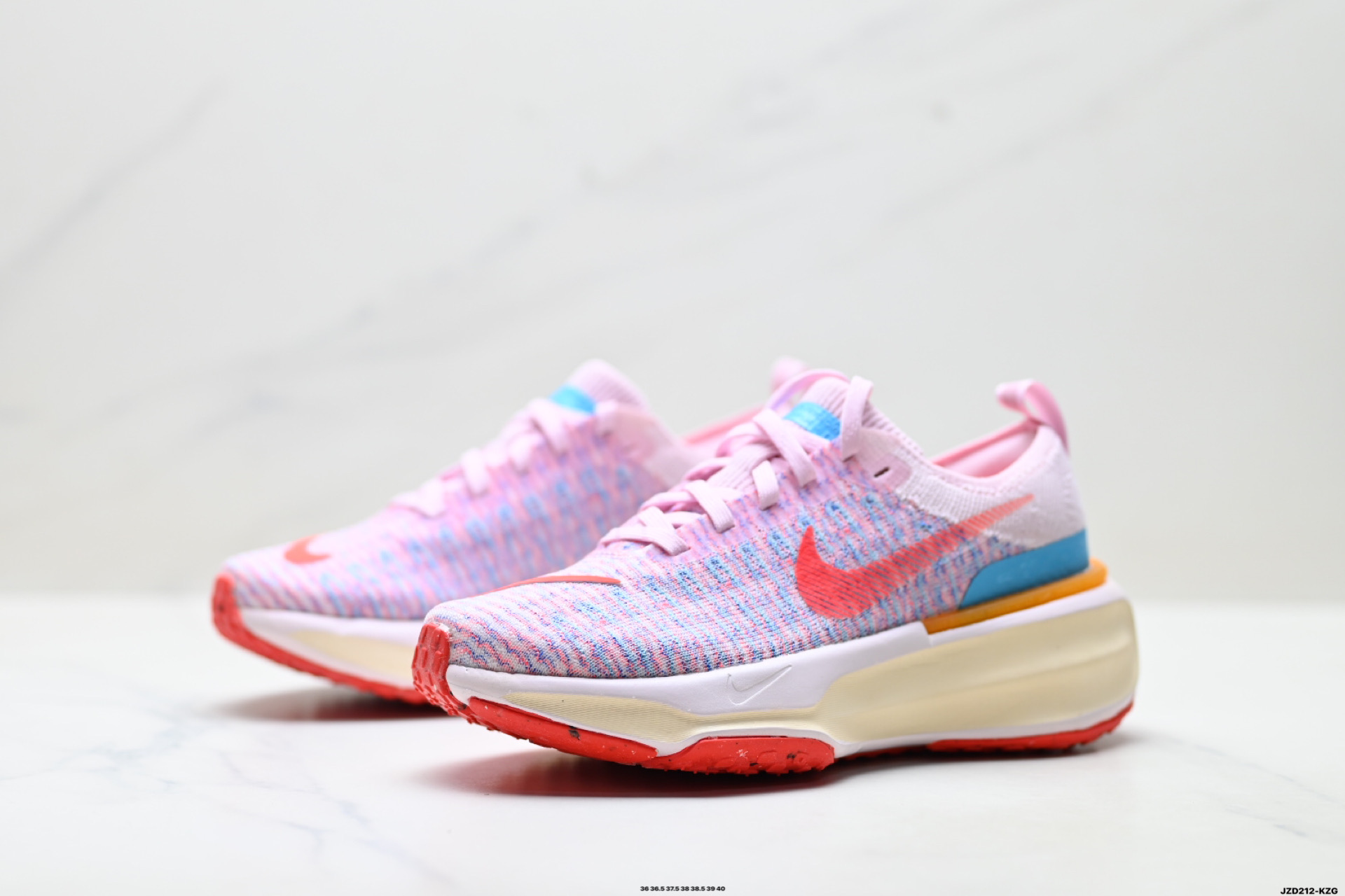 NIKE ZOOMX INVINCIBLE RUN FK3 耐克 短跑马拉松系带系列轻量休闲运动慢跑鞋 HF4915-100
