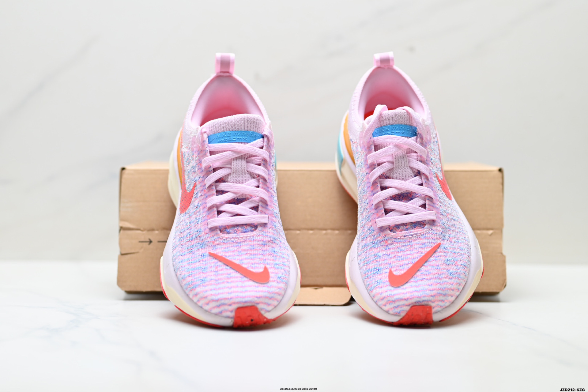 NIKE ZOOMX INVINCIBLE RUN FK3 耐克 短跑马拉松系带系列轻量休闲运动慢跑鞋 HF4915-100