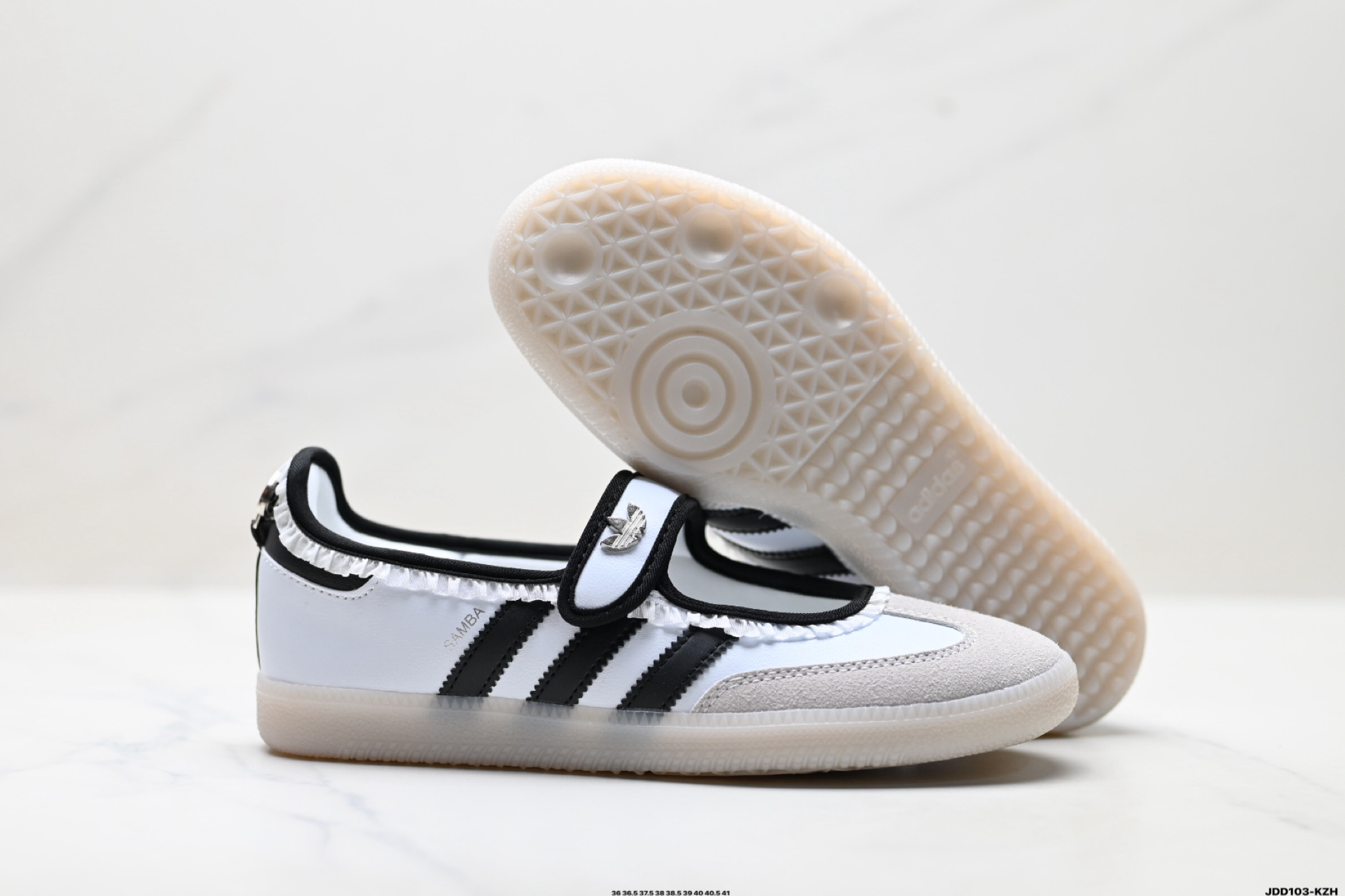 Adidas Samba Jane 阿迪达斯 玛丽珍款 板鞋懒人一脚蹬运动鞋 KH6231-Top High Quatity Cheap Sneakers Fashion Clothing Clothes Bags handbags Shoes of all Brand wholesale With The best Quality And Beautiful Price from China Factory Chinese suppliers wholesaler seller Adidas Samba Jane 阿迪达斯 玛丽珍款 板鞋懒人一脚蹬运动鞋 KH6231