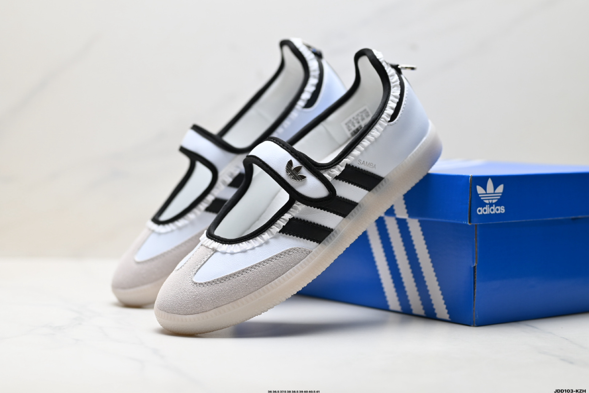 Adidas Samba Jane 阿迪达斯 玛丽珍款 板鞋懒人一脚蹬运动鞋 KH6231-Top High Quatity Cheap Sneakers Fashion Clothing Clothes Bags handbags Shoes of all Brand wholesale With The best Quality And Beautiful Price from China Factory Chinese suppliers wholesaler seller Adidas Samba Jane 阿迪达斯 玛丽珍款 板鞋懒人一脚蹬运动鞋 KH6231