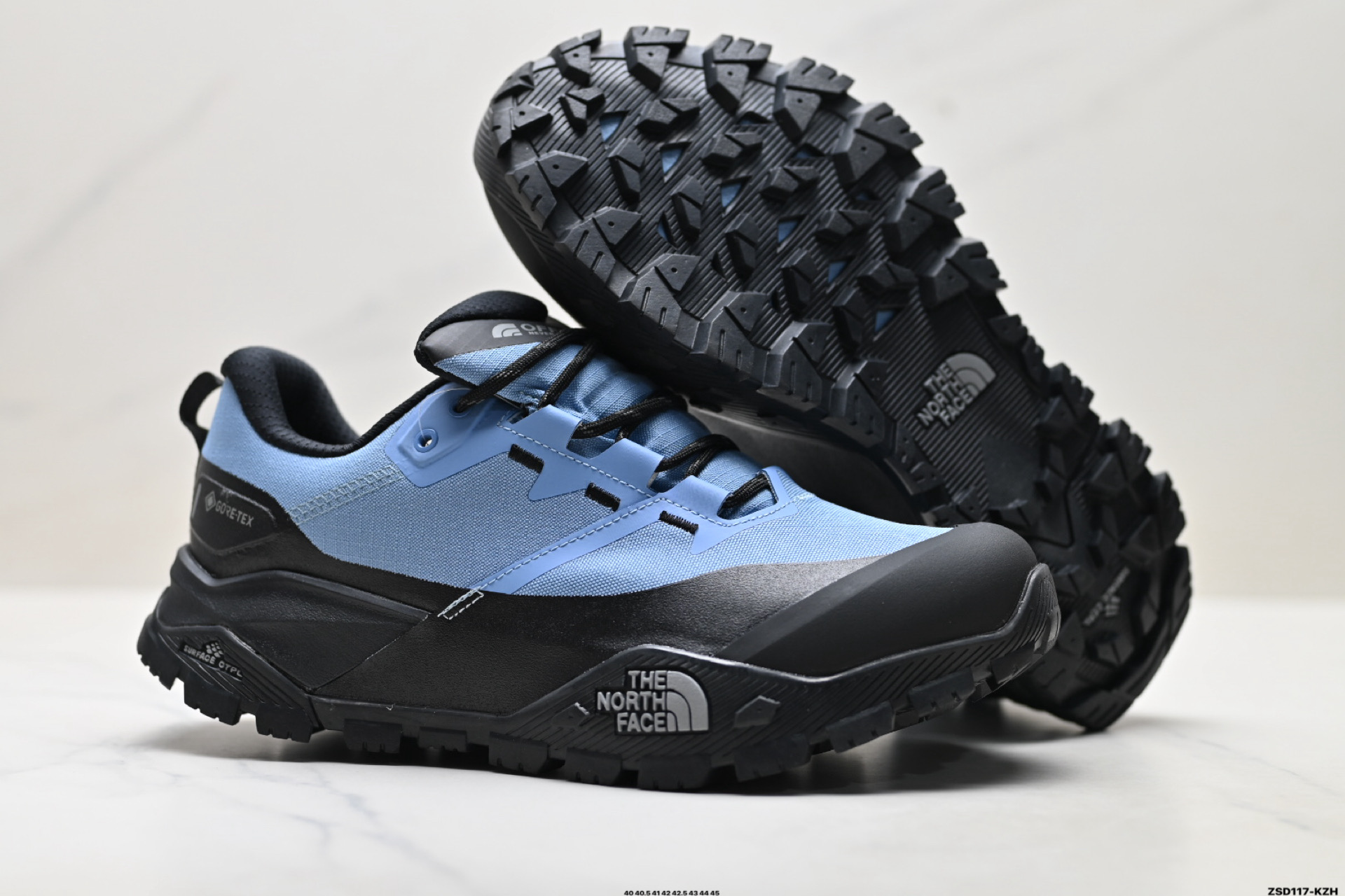 纯原北面THE NORTH FACE OFFTRAIL VERSA 柔软舒适防滑耐磨 低帮 越野跑步鞋 NF02513-SB-075