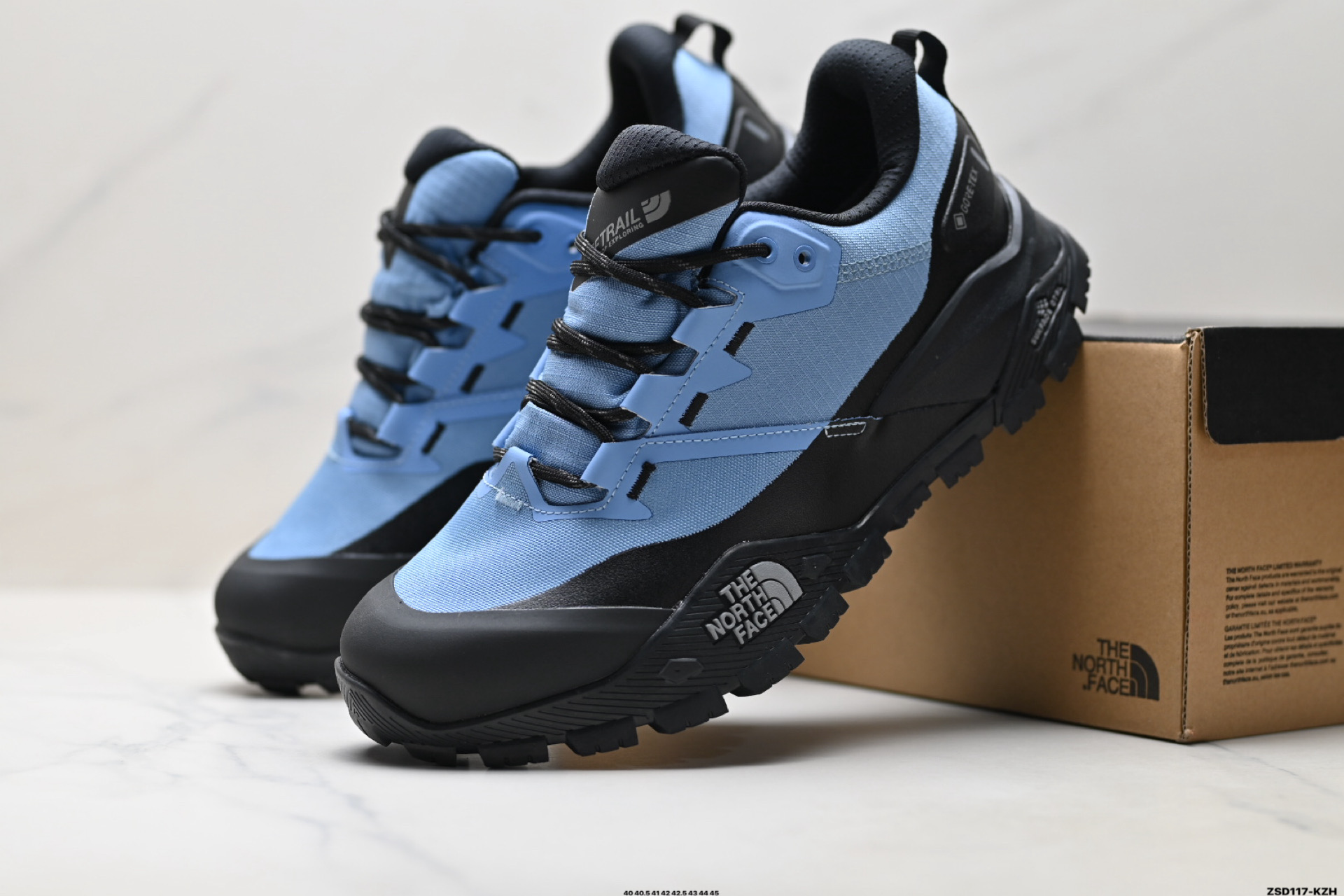 纯原北面THE NORTH FACE OFFTRAIL VERSA 柔软舒适防滑耐磨 低帮 越野跑步鞋 NF02513-SB-075