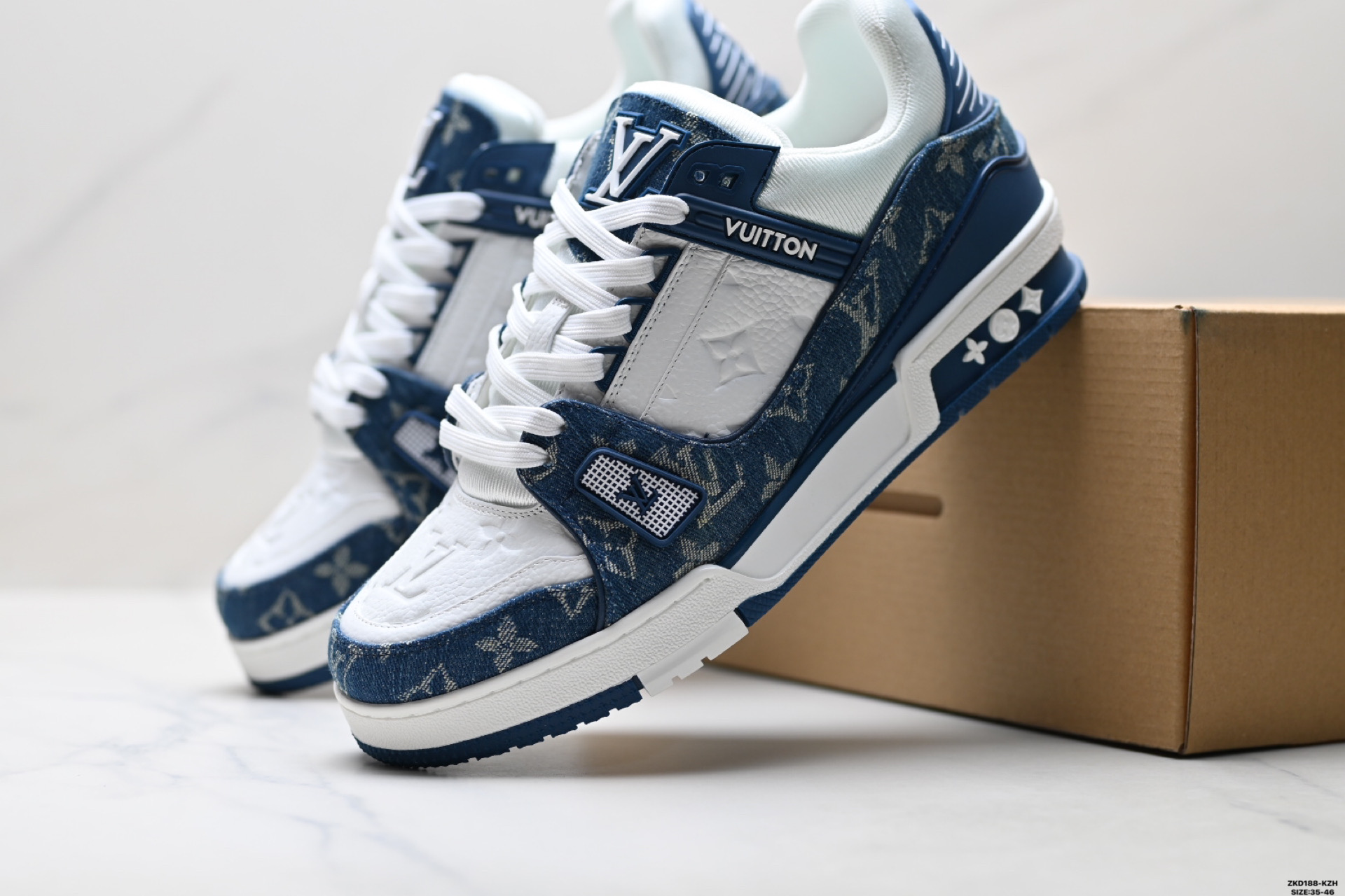 Louis Vuitton Trainer Sneaker Low 路易威登 休闲运动文化百搭板鞋-Top High Quatity Cheap Sneakers Fashion Clothing Clothes Bags handbags Shoes of all Brand wholesale With The best Quality And Beautiful Price from China Factory Chinese suppliers wholesaler seller Louis Vuitton Trainer Sneaker Low 路易威登 休闲运动文化百搭板鞋