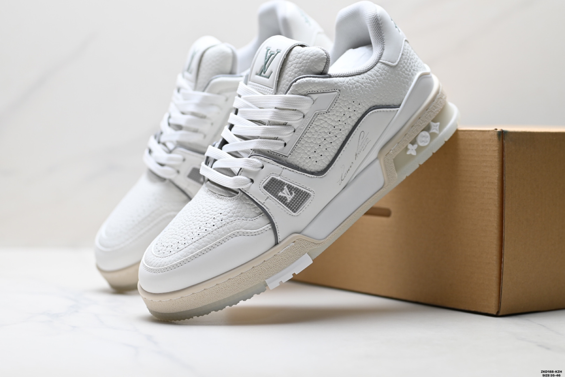 Louis Vuitton Trainer Sneaker Low 路易威登 休闲运动文化百搭板鞋-Top High Quatity Cheap Sneakers Fashion Clothing Clothes Bags handbags Shoes of all Brand wholesale With The best Quality And Beautiful Price from China Factory Chinese suppliers wholesaler seller Louis Vuitton Trainer Sneaker Low 路易威登 休闲运动文化百搭板鞋