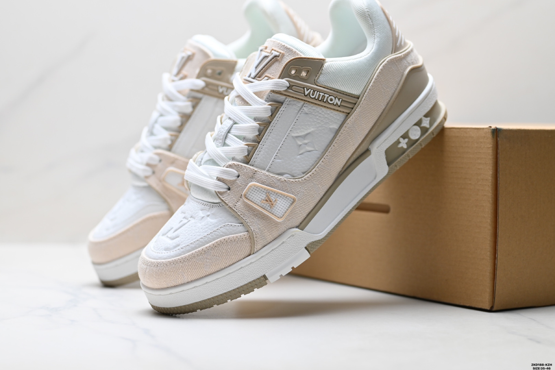 Louis Vuitton Trainer Sneaker Low 路易威登 休闲运动文化百搭板鞋-Top High Quatity Cheap Sneakers Fashion Clothing Clothes Bags handbags Shoes of all Brand wholesale With The best Quality And Beautiful Price from China Factory Chinese suppliers wholesaler seller Louis Vuitton Trainer Sneaker Low 路易威登 休闲运动文化百搭板鞋