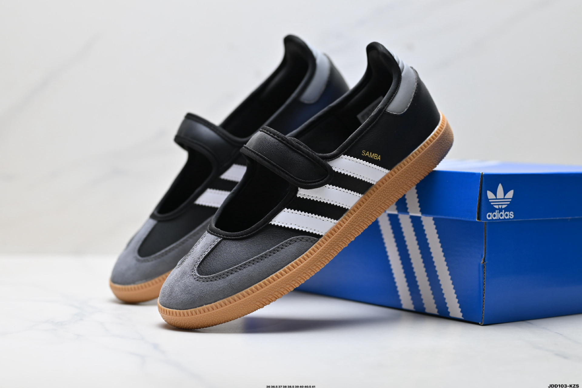 Adidas Samba Jane 阿迪达斯 玛丽珍款 板鞋懒人一脚蹬运动鞋 JQ6445-Top High Quatity Cheap Sneakers Fashion Clothing Clothes Bags handbags Shoes of all Brand wholesale With The best Quality And Beautiful Price from China Factory Chinese suppliers wholesaler seller Adidas Samba Jane 阿迪达斯 玛丽珍款 板鞋懒人一脚蹬运动鞋 JQ6445