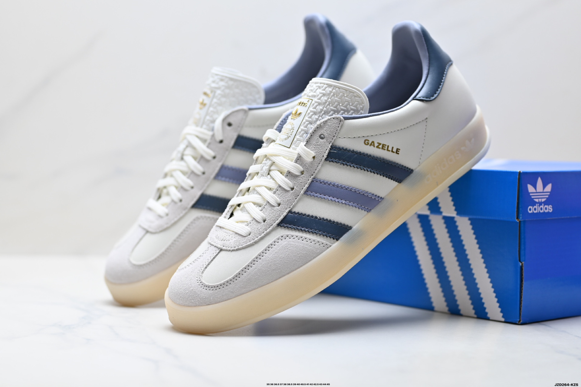 阿迪达斯Adidas Originals Gazelle Indoor 三叶草复古防滑耐磨低帮板鞋 lG1643-Top High Quatity Cheap Sneakers Fashion Clothing Clothes Bags handbags Shoes of all Brand wholesale With The best Quality And Beautiful Price from China Factory Chinese suppliers wholesaler seller 阿迪达斯Adidas Originals Gazelle Indoor 三叶草复古防滑耐磨低帮板鞋 lG1643