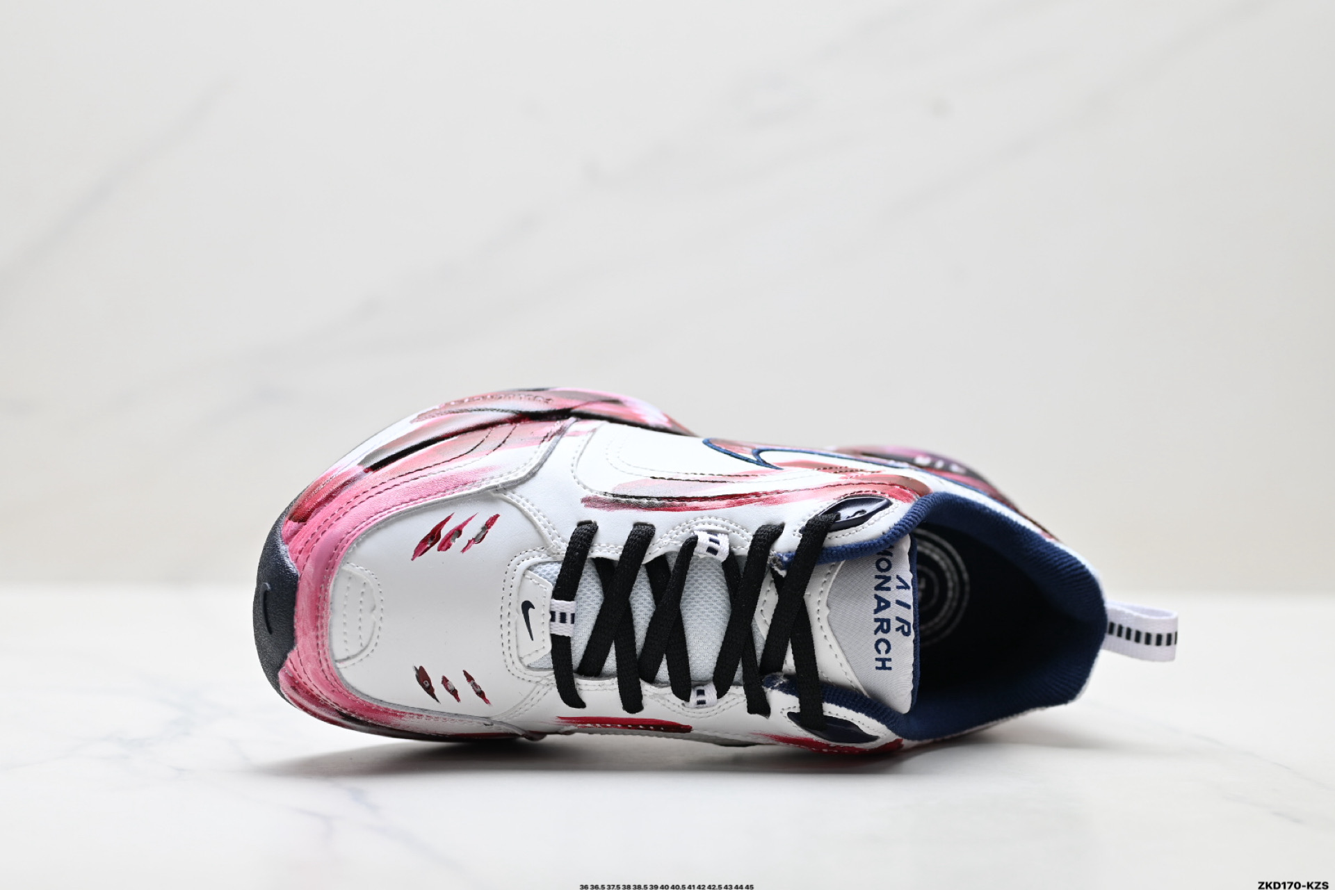 NIKE AIR MONARCH IV ‘DIY 定制 ‘Tekno 耐克 复古潮流百搭休闲运动旅游老爹鞋 415445-102-Top High Quatity Cheap Sneakers Fashion Clothing Clothes Bags handbags Shoes of all Brand wholesale With The best Quality And Beautiful Price from China Factory Chinese suppliers wholesaler seller NIKE AIR MONARCH IV ‘DIY 定制 ‘Tekno 耐克 复古潮流百搭休闲运动旅游老爹鞋 415445-102