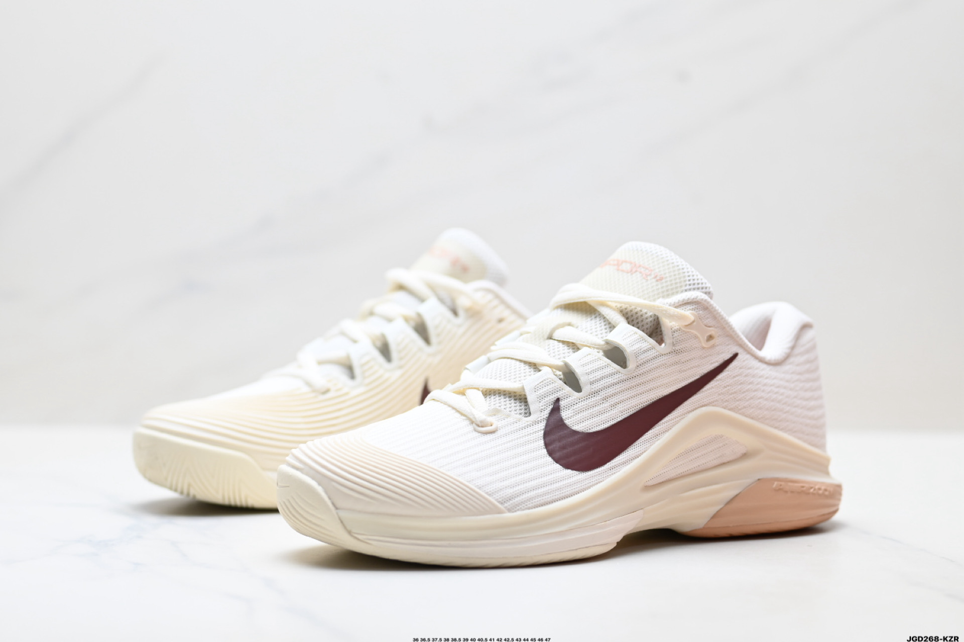 Nike Zoom Vapor 12 P耐克 百搭舒适 透气支撑 低帮网球鞋 FV5554-109